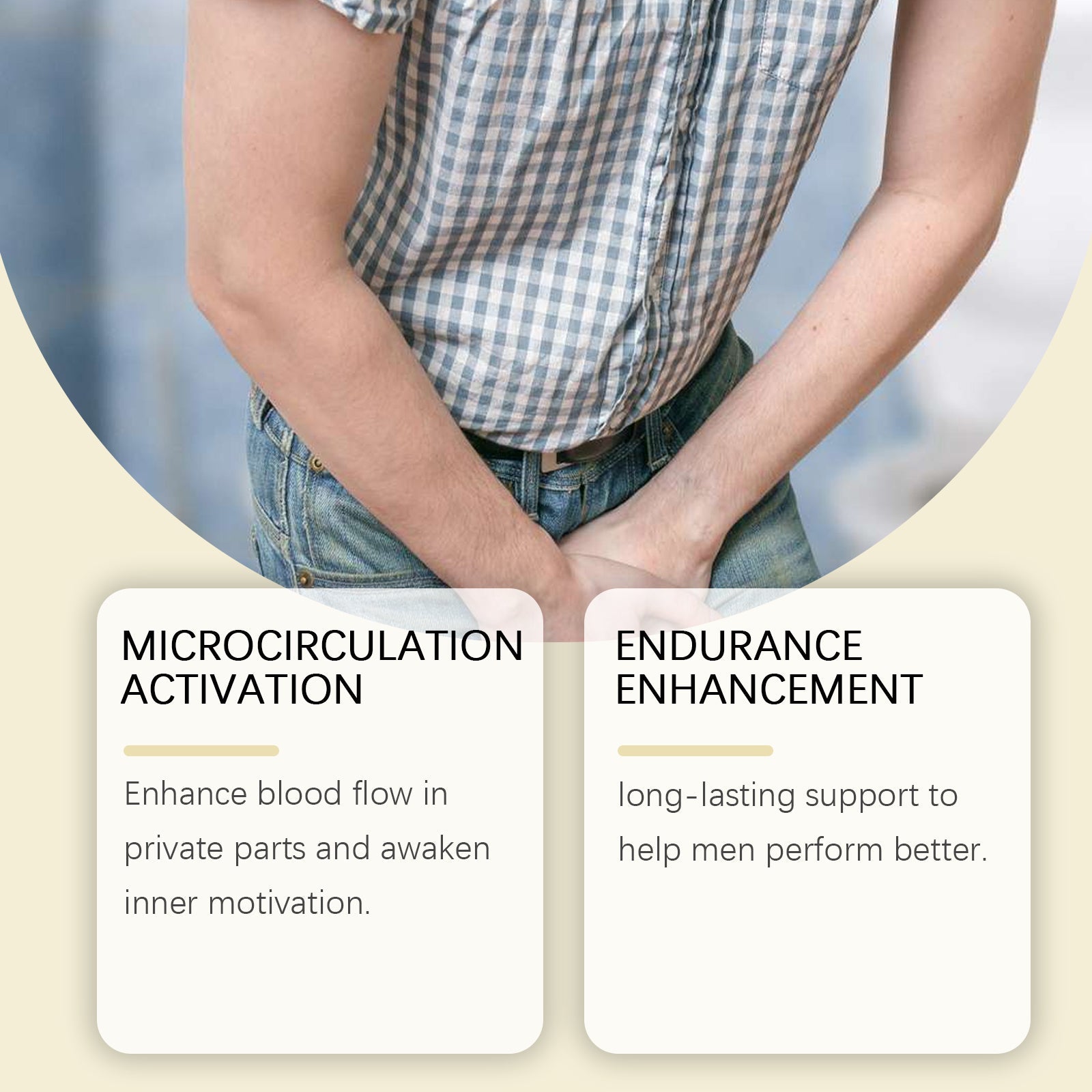 North Moon Men's Care Capsules Men's Gentle Herbal Care Vitality Boosting Body Care Capsules