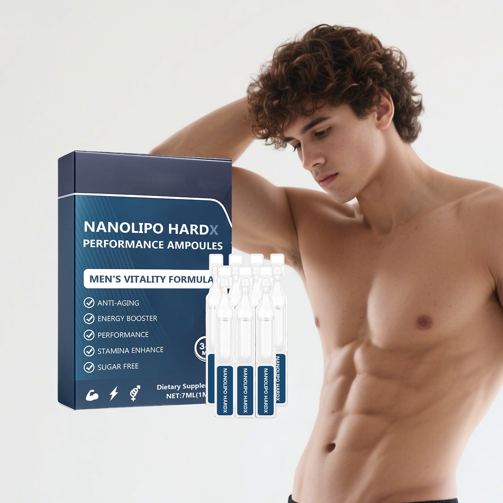 AMZ Men's Care Drops Gentle Care Nourishing Enhance Vitality Boost Energy Men's Daily Dietary Supplement