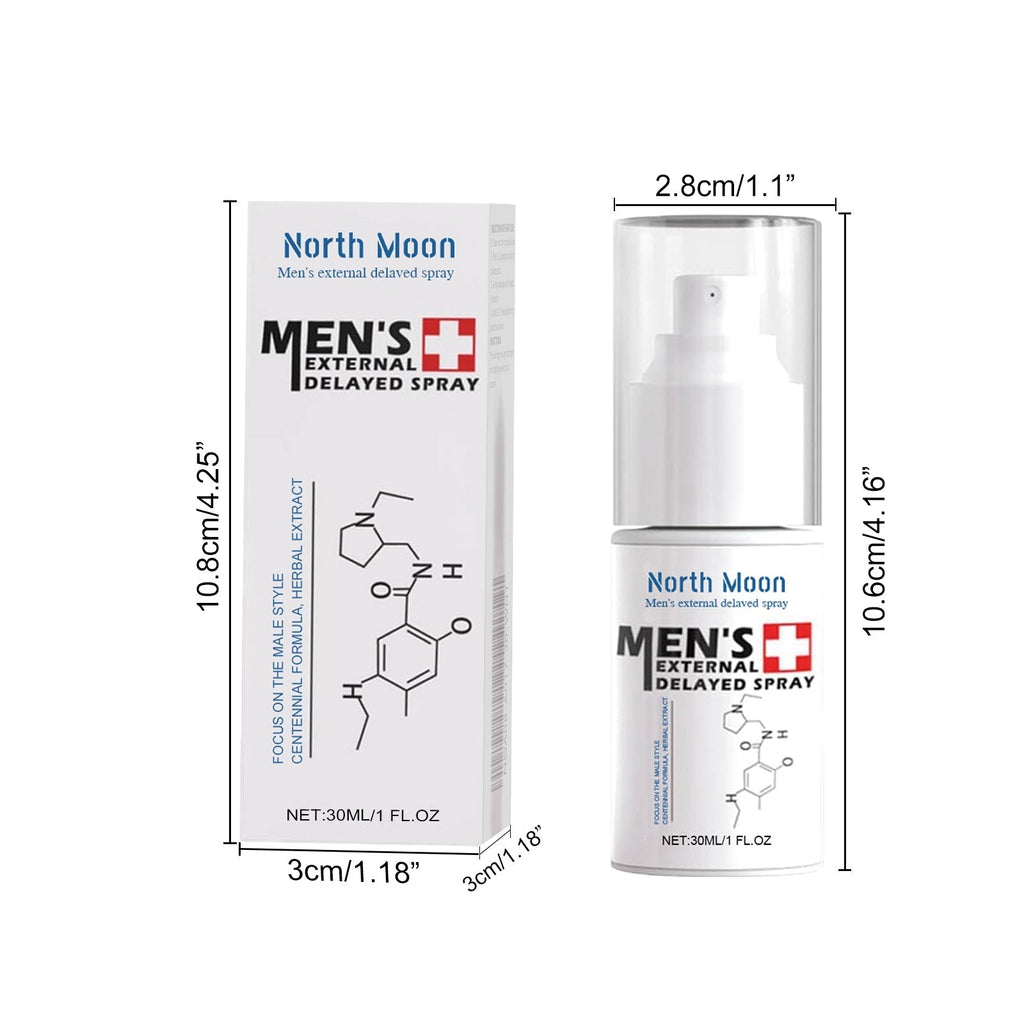 North Moon Men's Care Spray Men's Gentle Care Daily Nourishing Body Massage Care Spray
