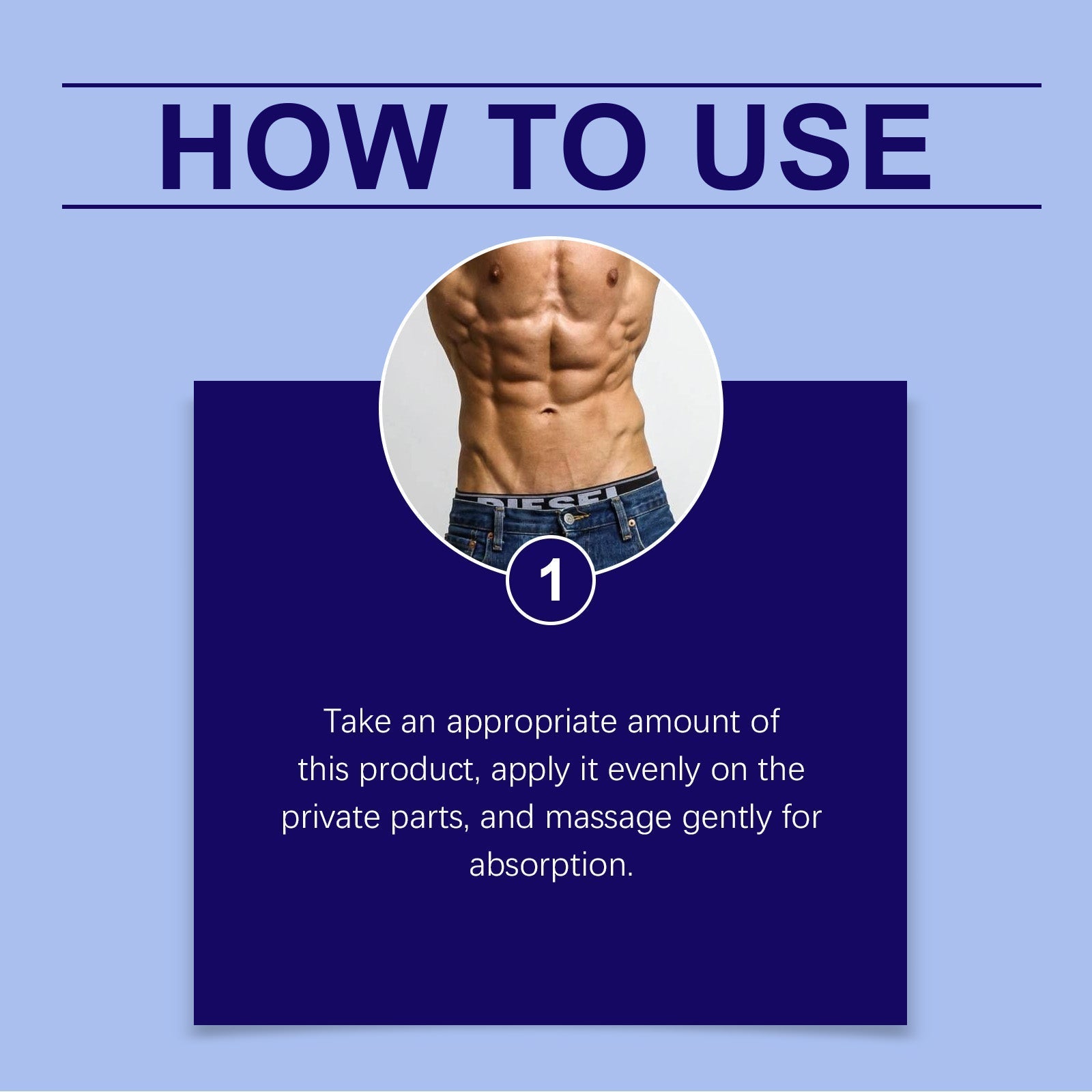 Laniska Men's Repair Cream Gentle Relief Skin Discomfort Enhance Comfort Daily Body Care Cream