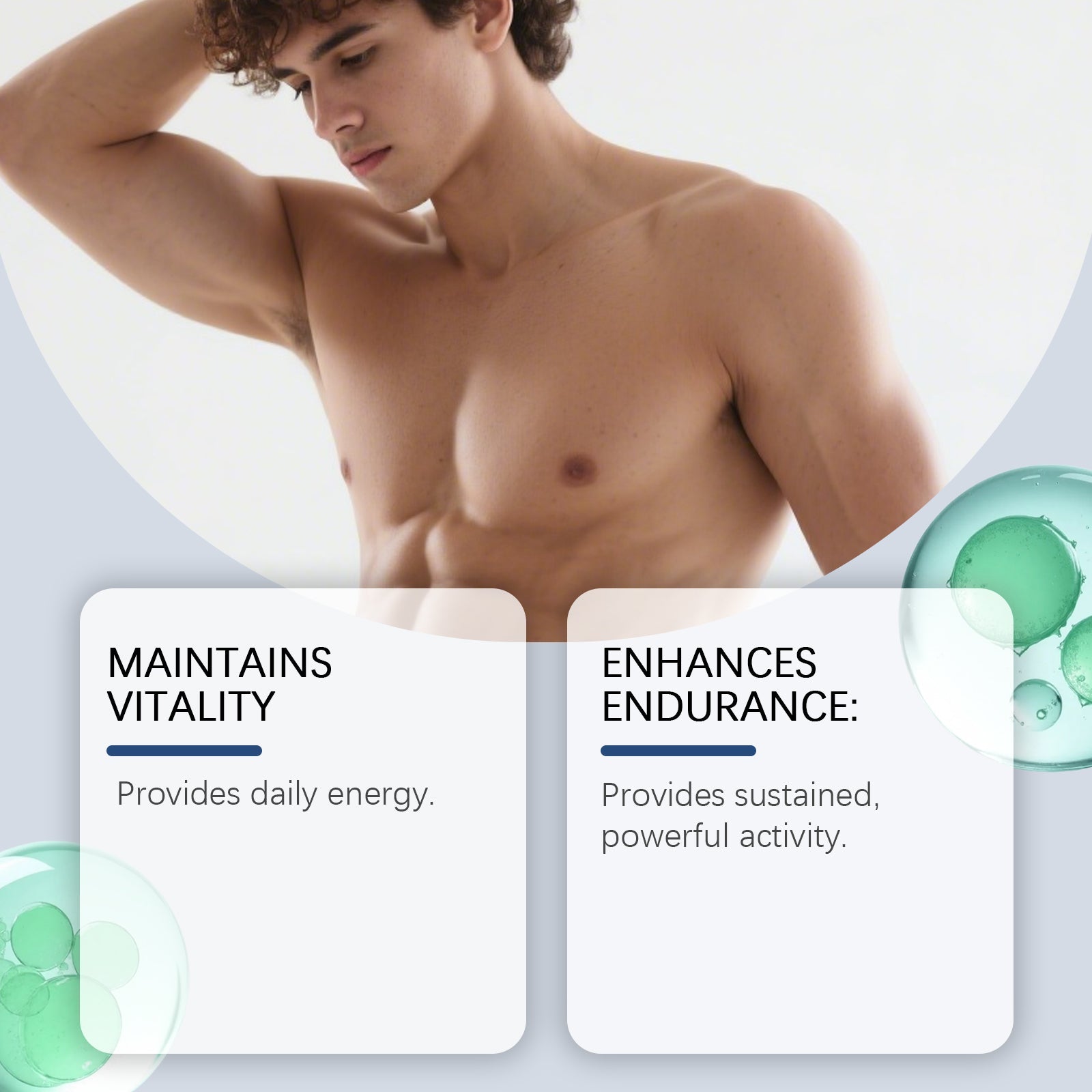 AMZ Men's Care Drops Gentle Care Nourishing Enhance Vitality Boost Energy Men's Daily Dietary Supplement