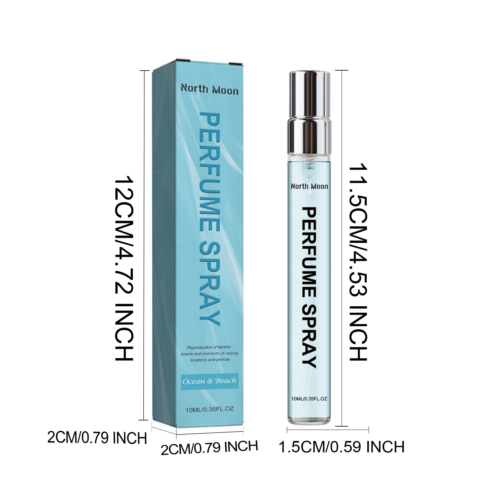 North Moon Cologne Men's perfume dating fragrance releases charm fresh light scent long-lasting fragrance