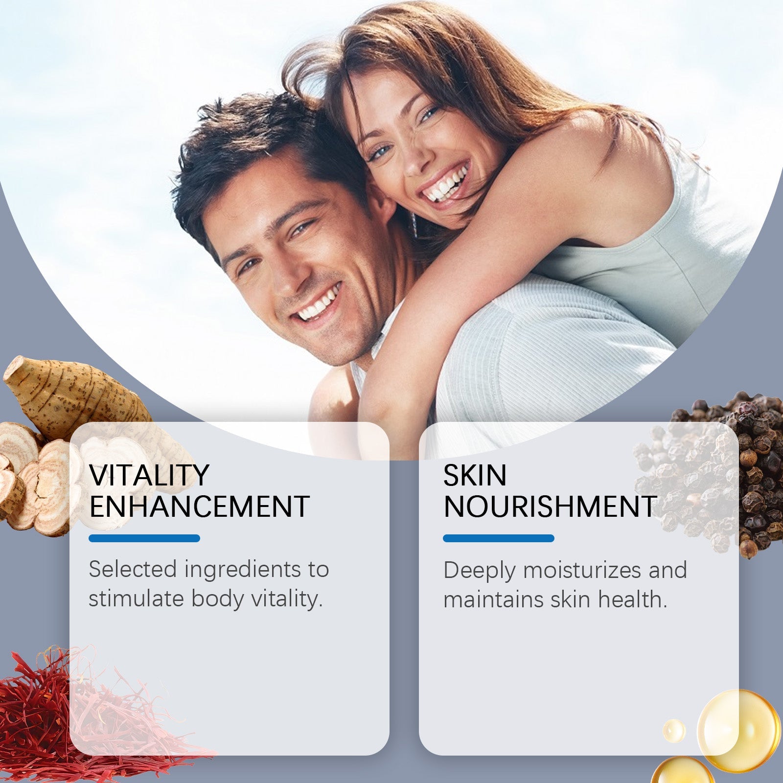 North Moon Men's Care Lubricant Moisturizing and nourishing to enhance daily comfort body care