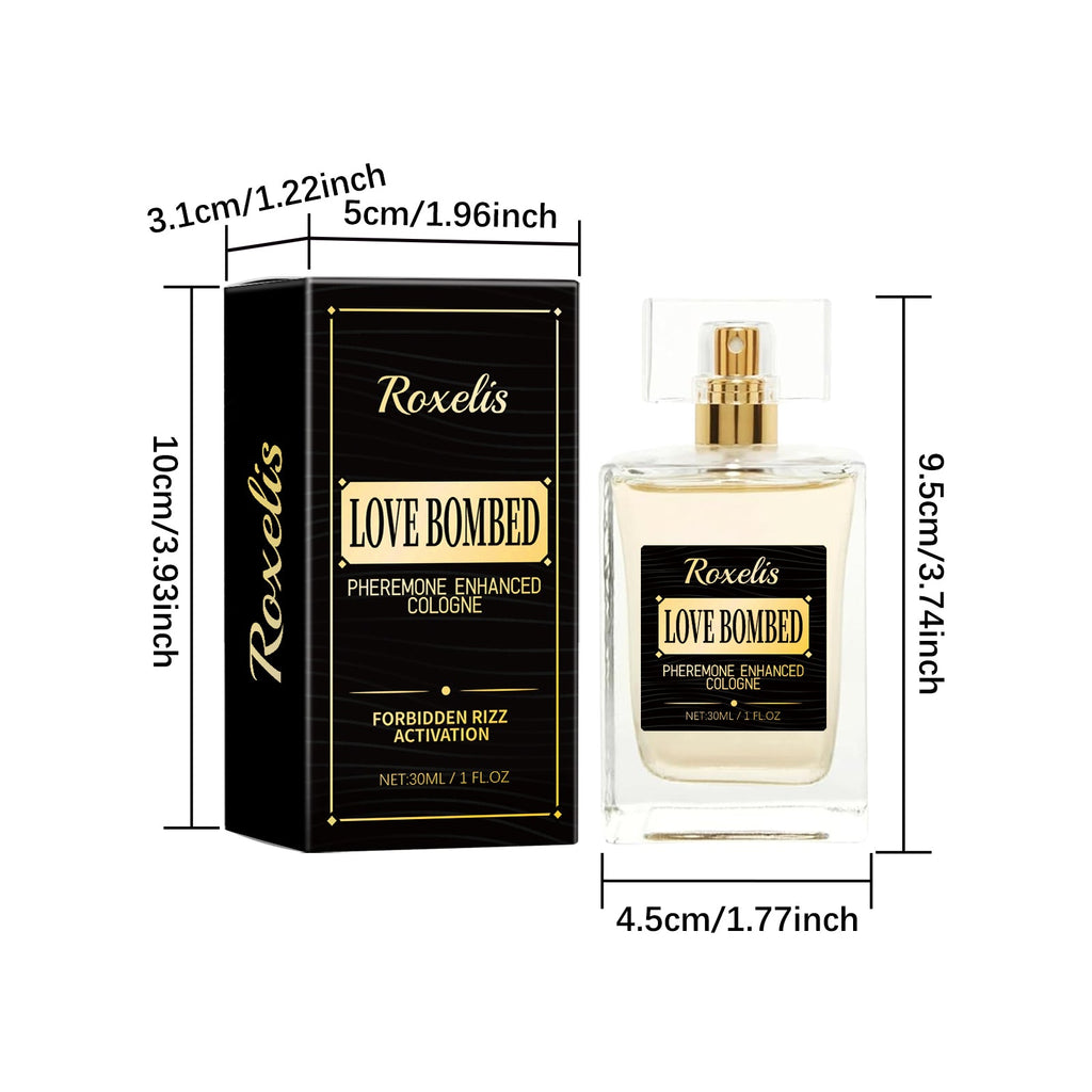 Roxelis Men's Pheromone Perfume Men's Cologne Long-lasting Light Fragrance Business Gentleman Fresh Charm Encounter Perfume