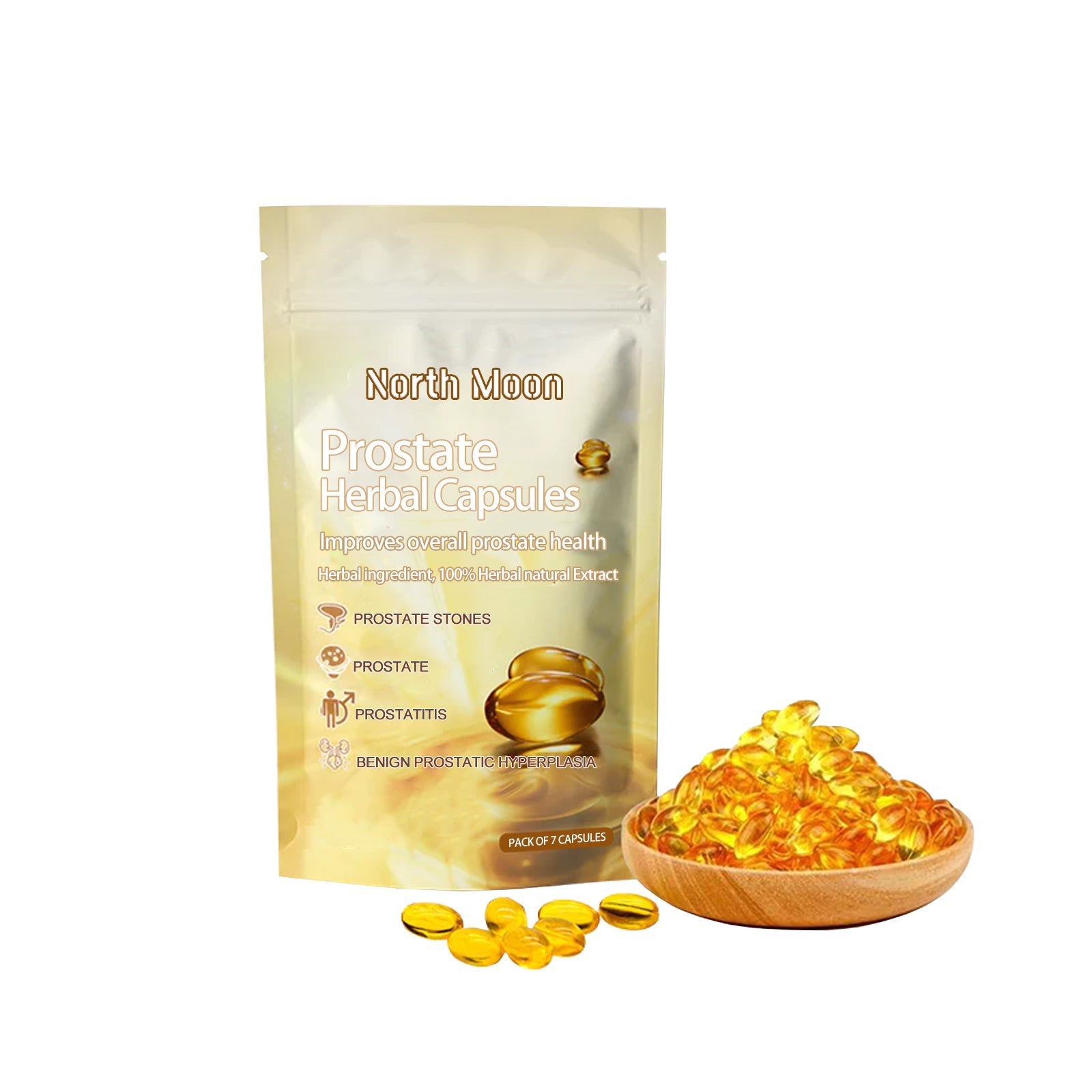 North Moon Qianliekang Capsules Yang-protecting and kidney-warming body care capsules relieve male prostate discomfort