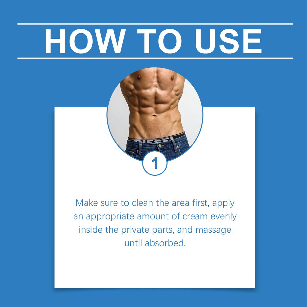 North Moon Men's Neck Cream Herbal ingredients gentle soothing body repair moisturizing care cream