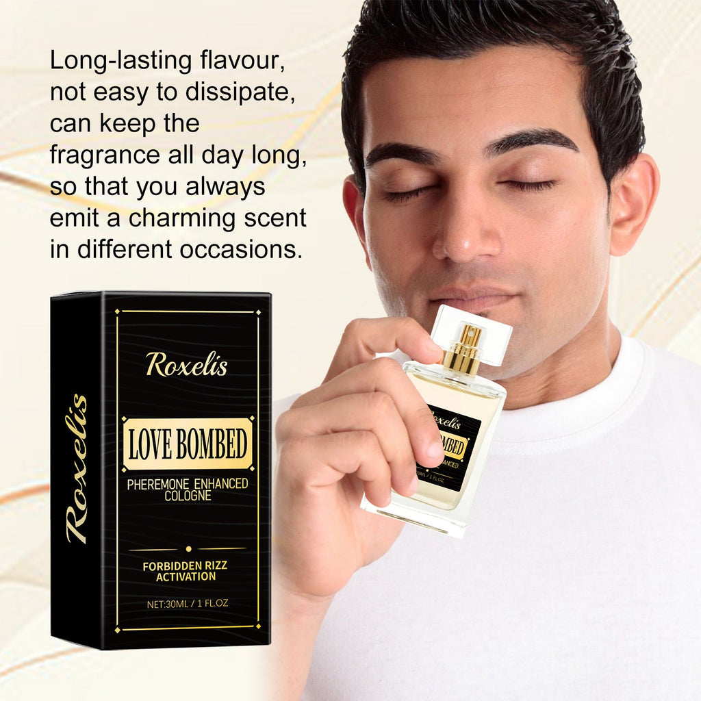 Roxelis Men's Pheromone Perfume Men's Cologne Long-lasting Light Fragrance Business Gentleman Fresh Charm Encounter Perfume