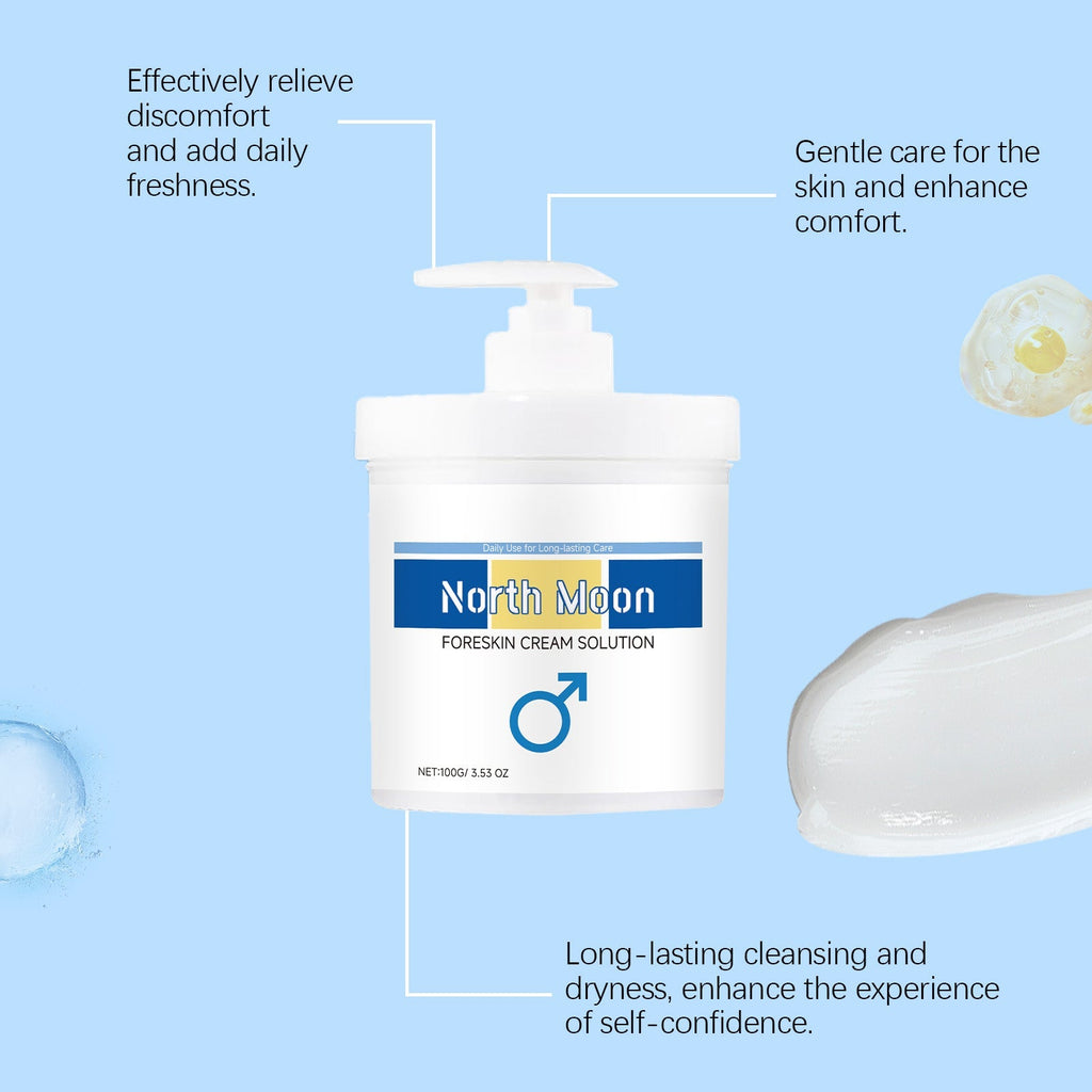 North Moon Men's Neck Cream Mild Ingredients Daily Moisturizing Moisturizing Soothing Body Moisturizing Care Cream