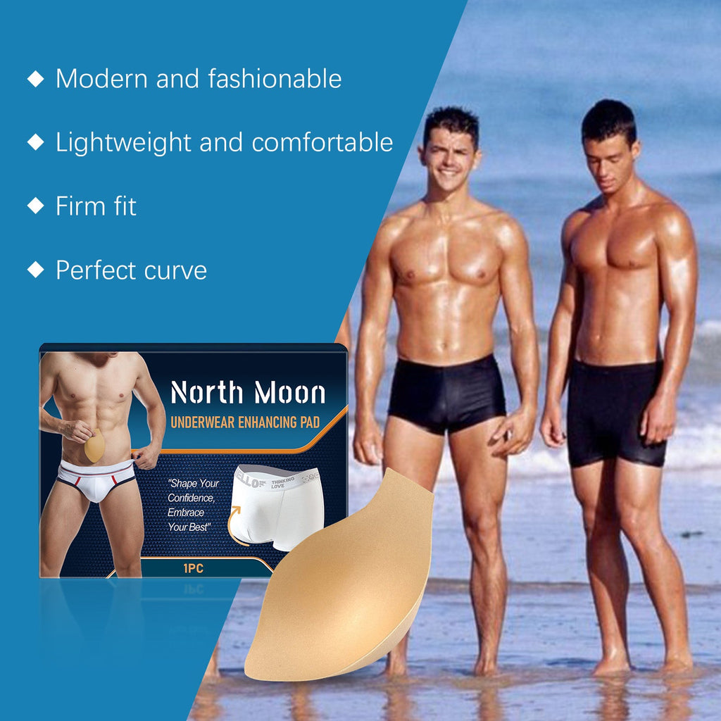 North Moon Men's Body Care Pad Men's Body Care Breathable Anti-Wear Comfortable Material Care Pad