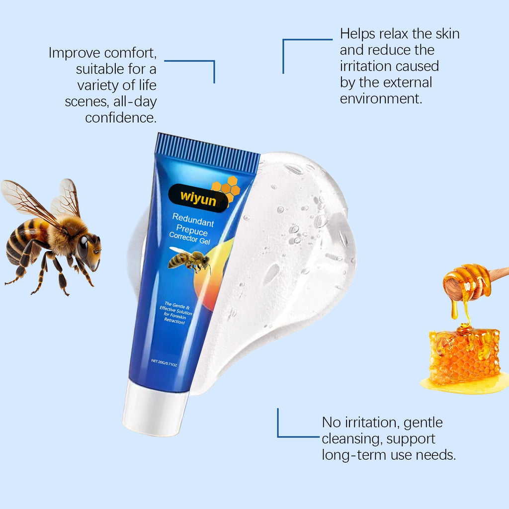 Wiyun Men's Care Gel Relieve discomfort, refresh, moisturize, repair, clean, massage care gel for adults