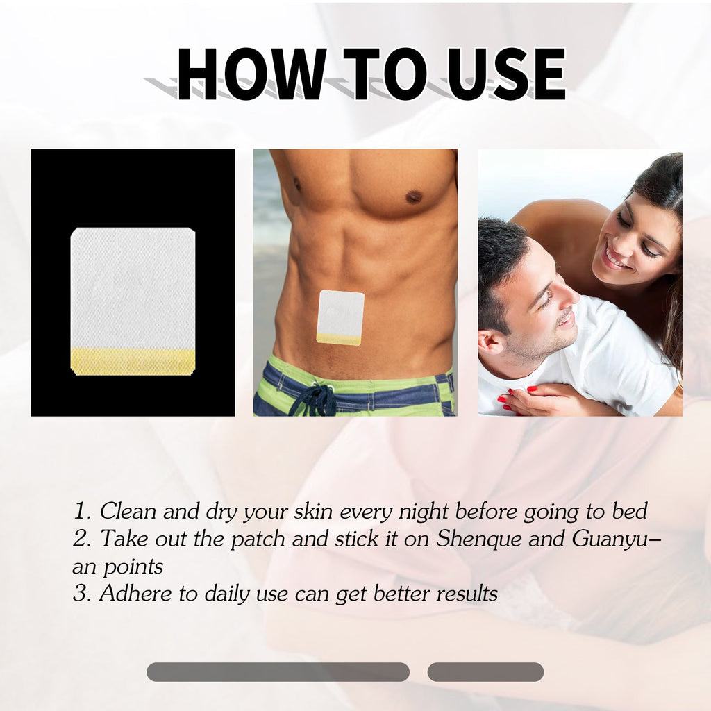 North Moon Body Nursing Adhesive Bandage Men's Body Strengthening Care Navel Patch Warm Kidney Protect Yang Kidney Patch