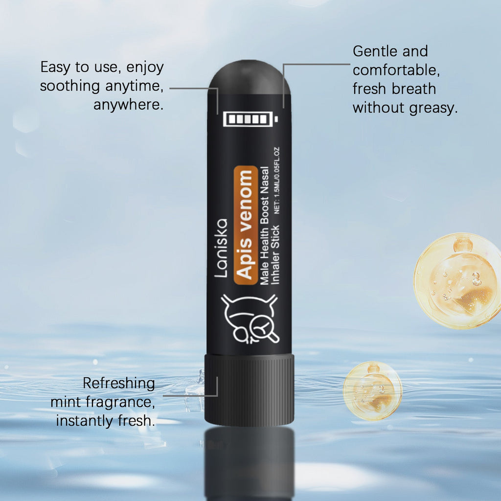 Laniska Male Nasal Inhaler Men's daily nasal cleaning portable nasal aspirator for relief and maintenance