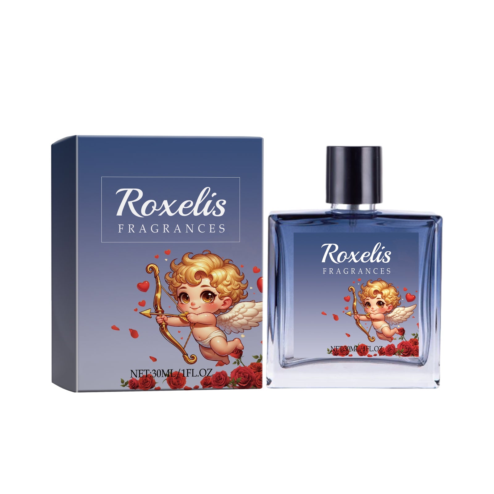 Roxelis Men's Cologne Men's Release Charm Natural Fresh behind the Ear Wrist Carry Fragrance Niche Perfume