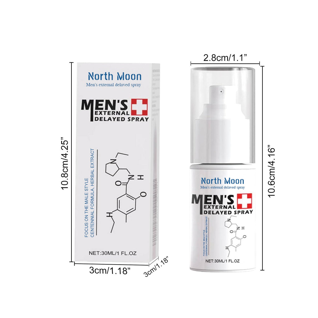 North Moon Men's Care Spray Men's Gentle Care Daily Nourishing Body Massage Care Spray