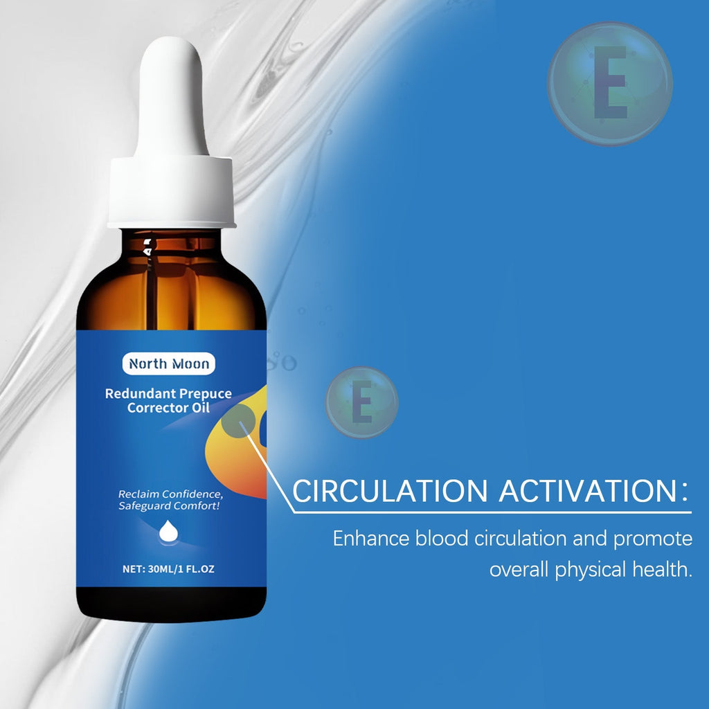 North Moon Men's Body Care Essential Oil Mild Ingredients Care Body Relief Discomfort Care Essential Oil