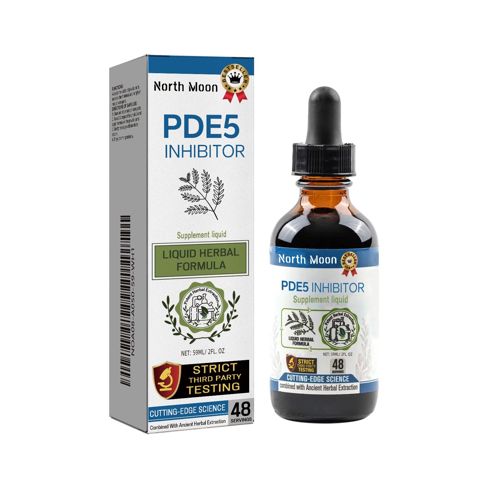 North Moon Men's Massage Essential Oil Body Care Daily Moisturizing Care Massage Comfort Care Essential Oil