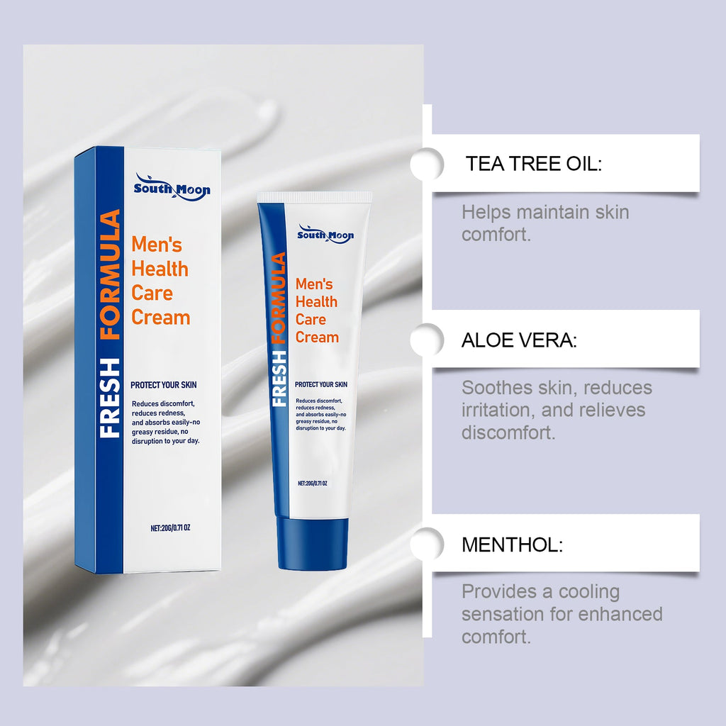 South Moon Men's Body Care Cream Gentle Nourishing Moisturizing Comfortable Body Care Daily Cream