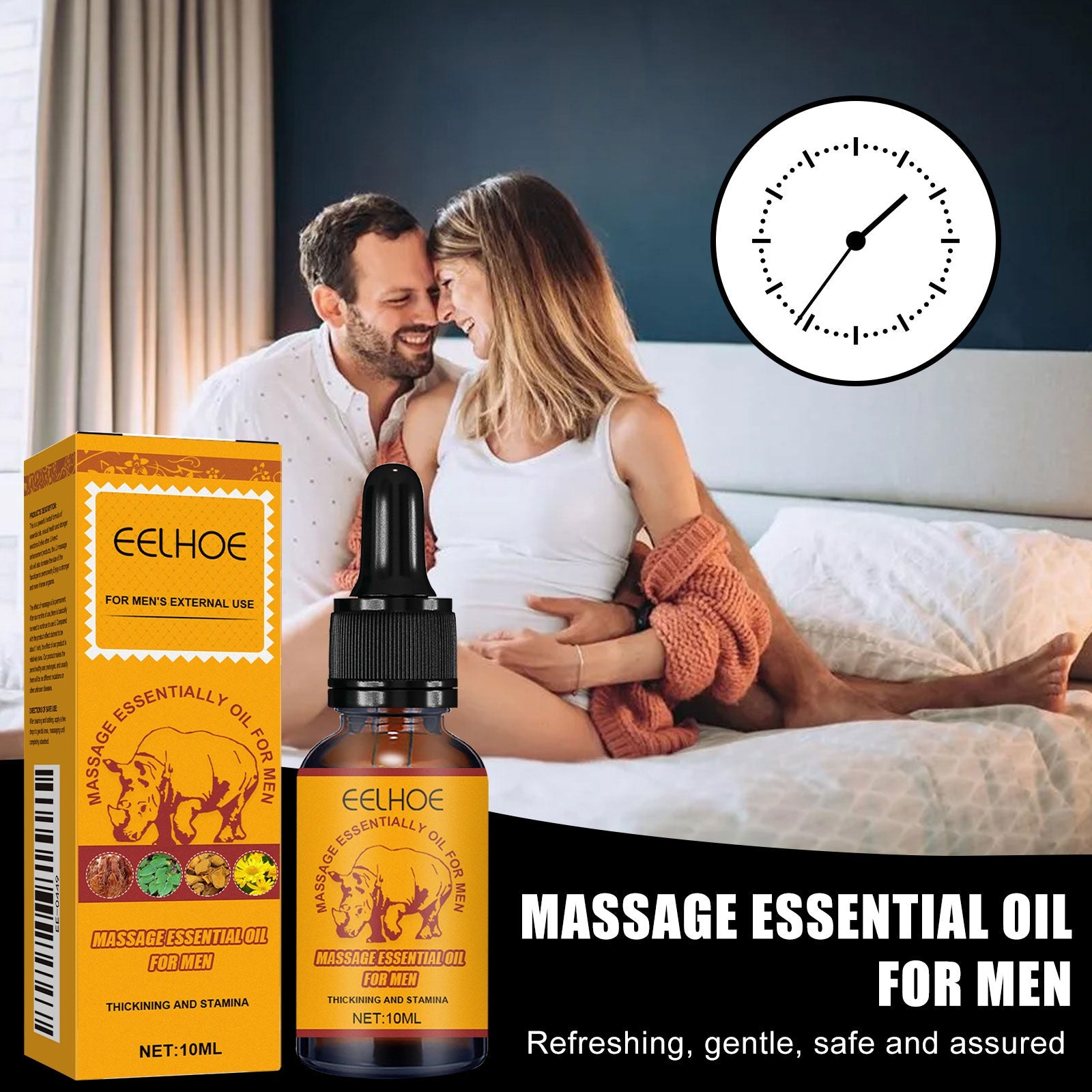 EELHOE Men's Massage Essential Oil Men's maintenance massage care essential oil body care maintenance essential oil