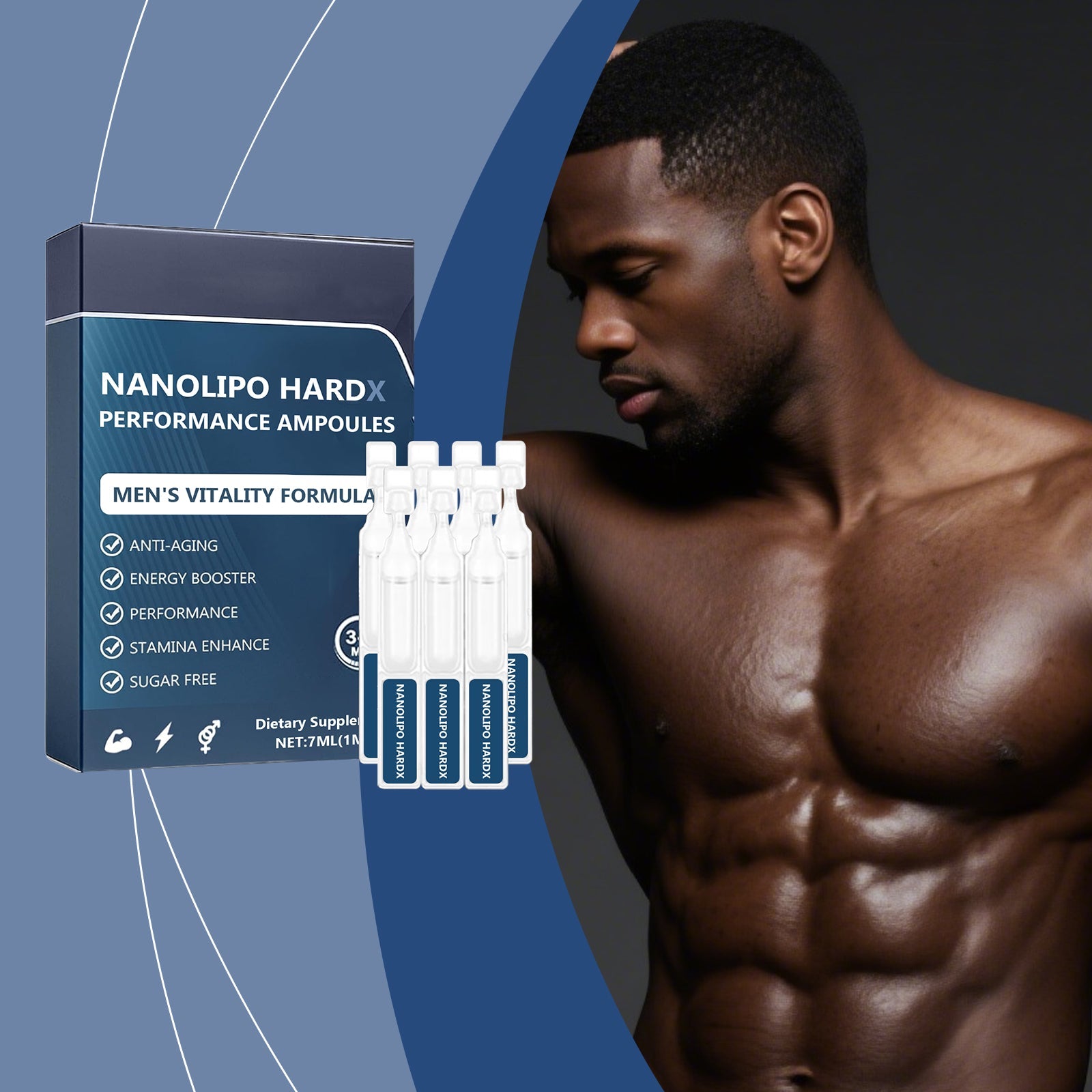 AMZ Men's Care Drops Gentle Care Nourishing Enhance Vitality Boost Energy Men's Daily Dietary Supplement