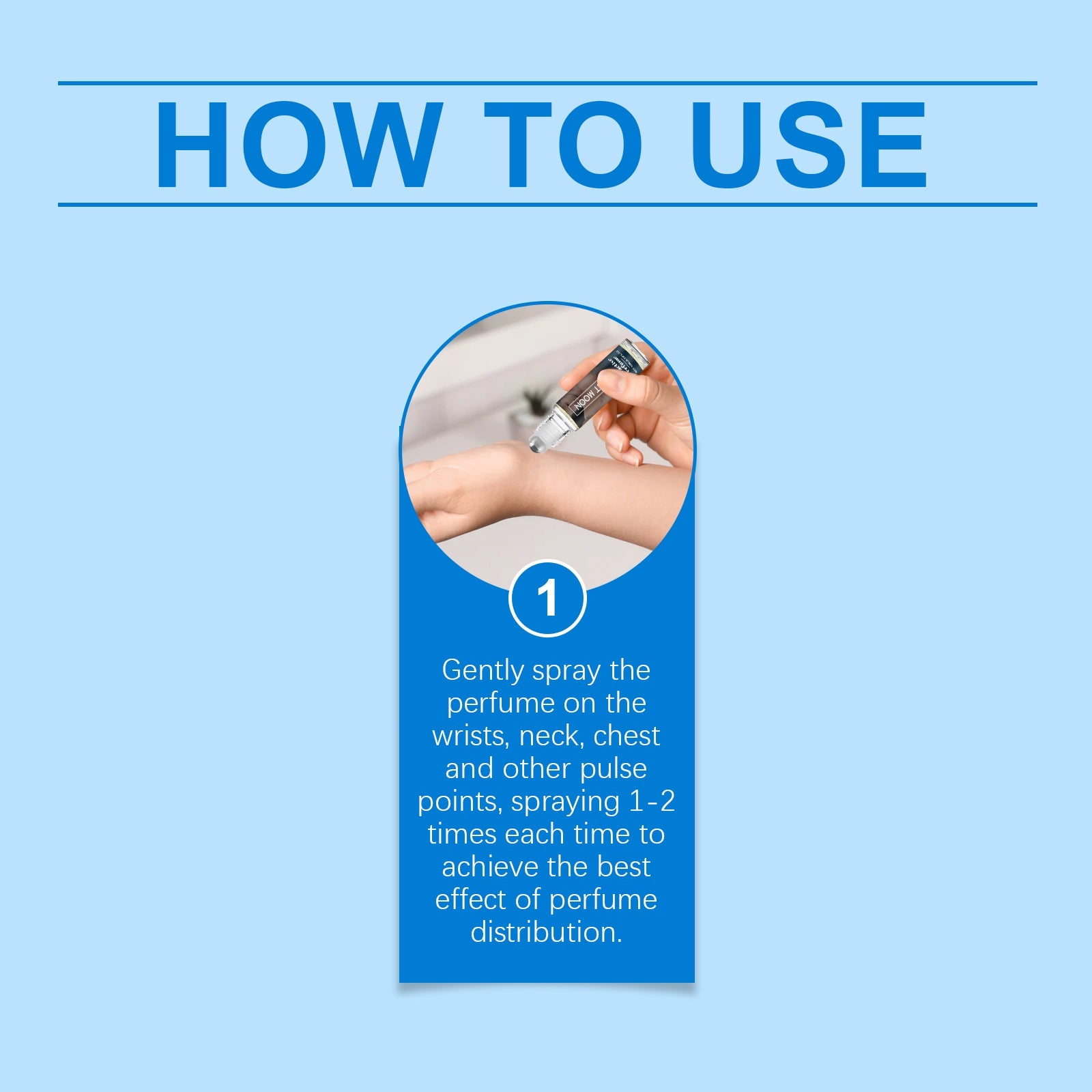 East Moon Men's Fragrance Fresh Charm Portable Cologne Enhances Charm Men's Perfume