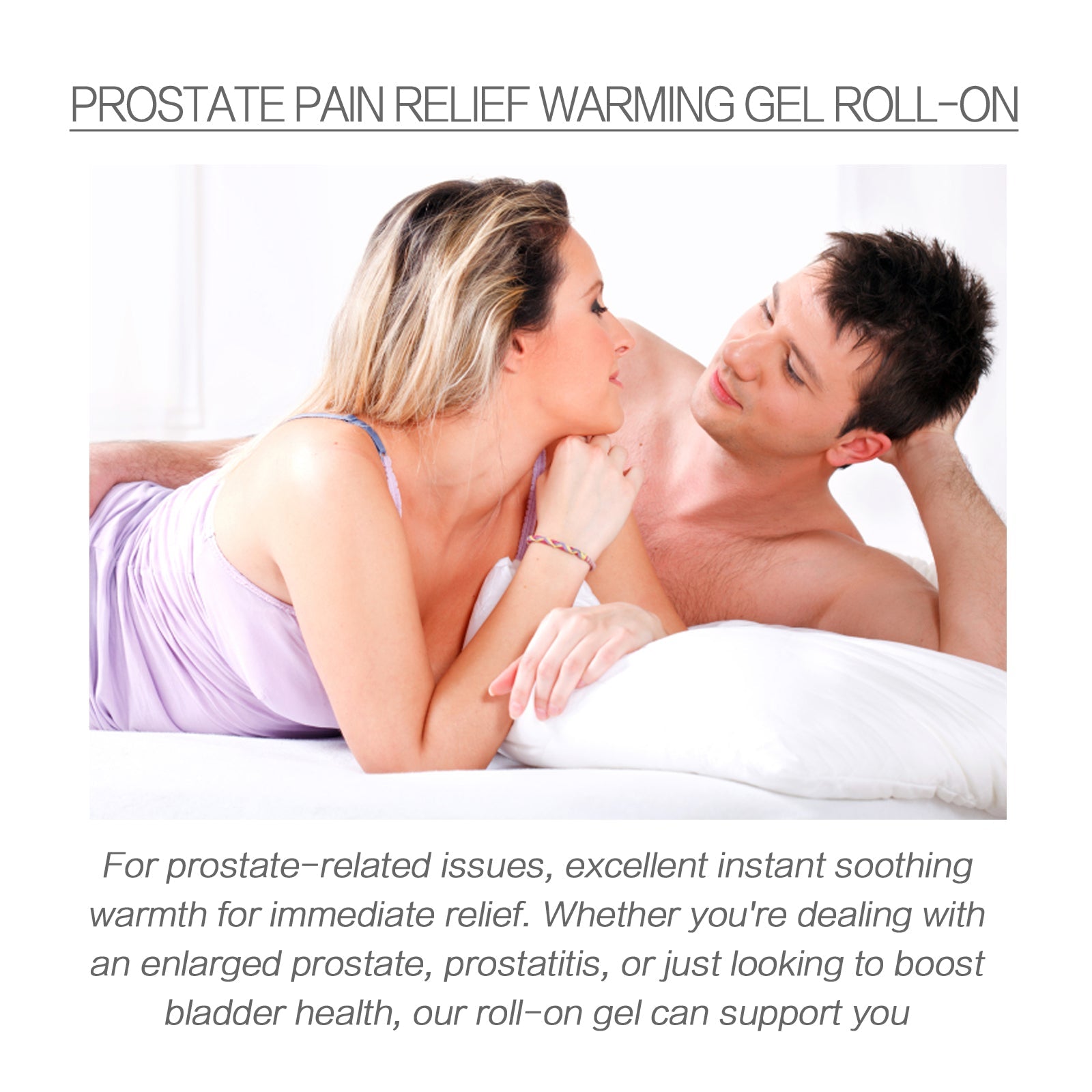 South Moon Men's Care Gel Roll-On Relieve Prostate Discomfort and Strengthen Body Massage Gel