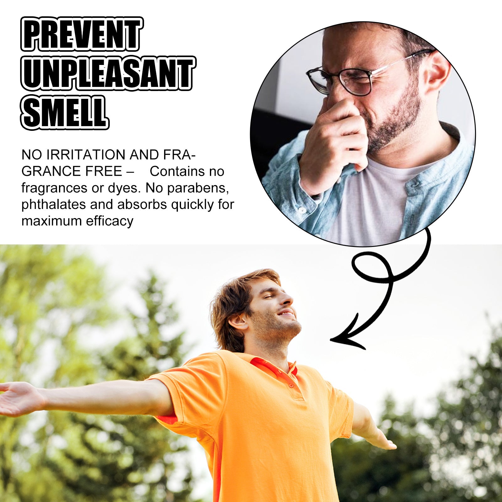 North Moon Men's Repair Cream Men's private parts anti-odor maintenance nourishing exercise massage cream