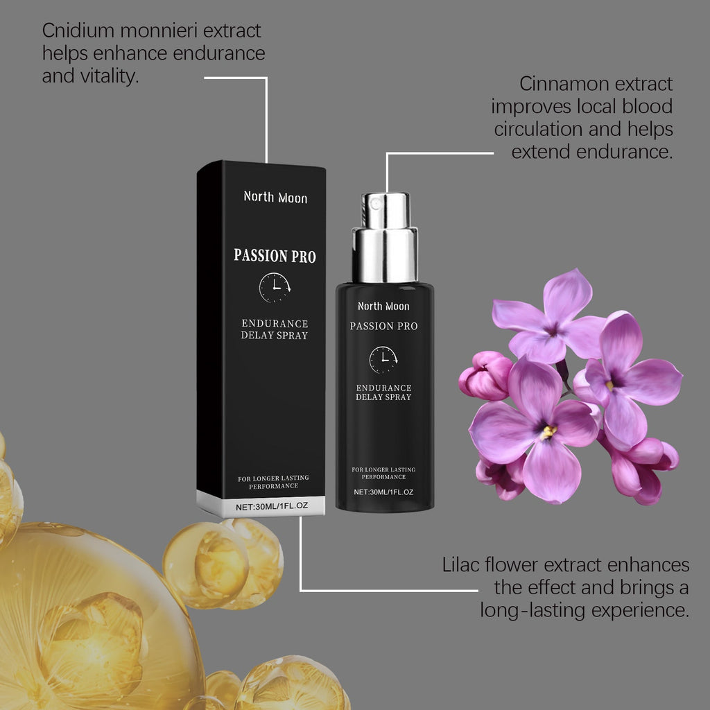 North Moon Male Care Spray Men's Body Relief Gentle Moisturizing Daily Massage Spray