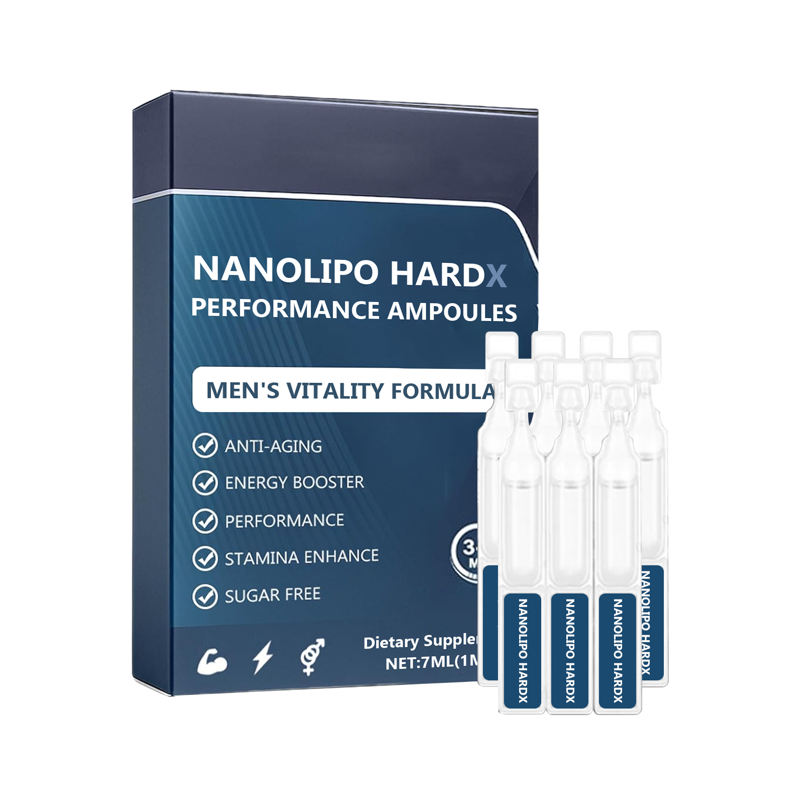 AMZ Men's Care Drops Gentle Care Nourishing Enhance Vitality Boost Energy Men's Daily Dietary Supplement