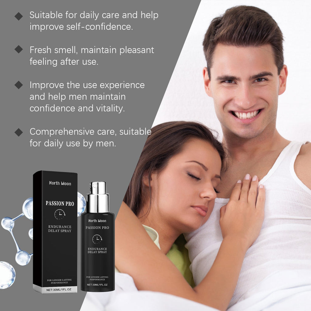 North Moon Male Care Spray Men's Body Relief Gentle Moisturizing Daily Massage Spray