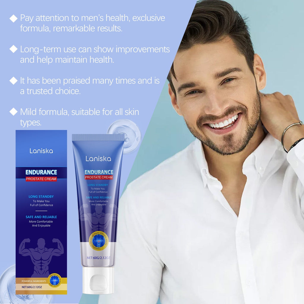 Laniska Men's Repair Cream Gentle Relief Skin Discomfort Enhance Comfort Daily Body Care Cream