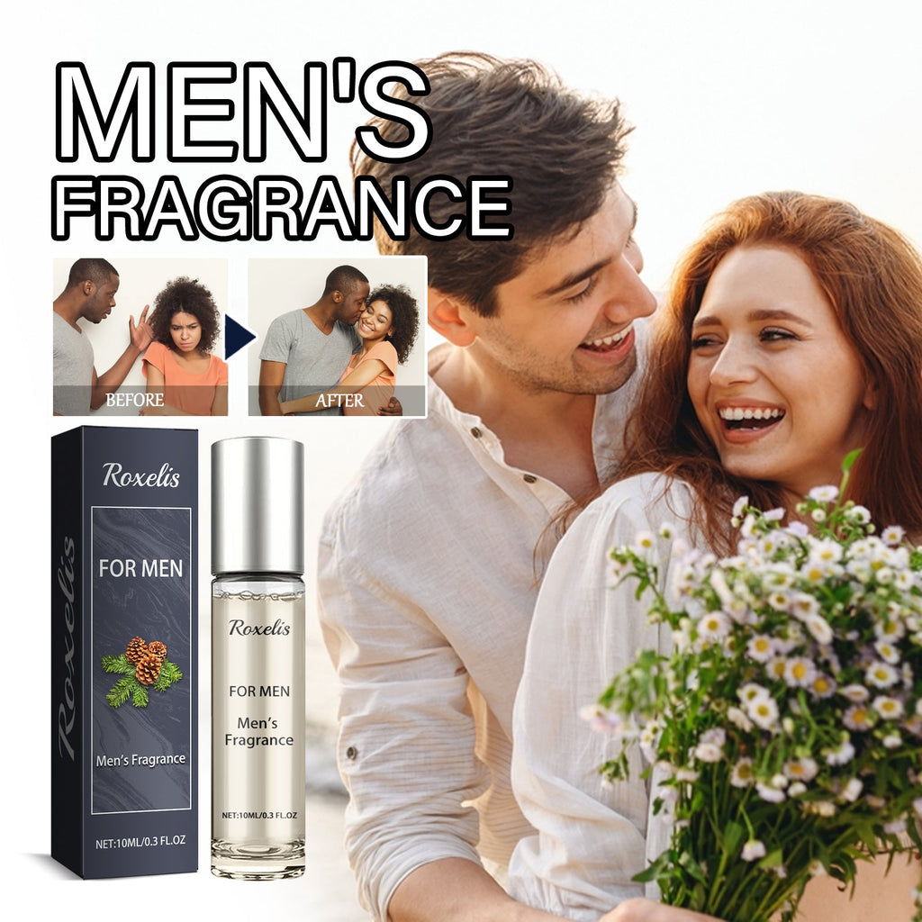 Roxelis Men's Perfume Natural Fresh Light Fragrance Long-lasting Scent Niche Couple Date Portable Atmosphere Perfume