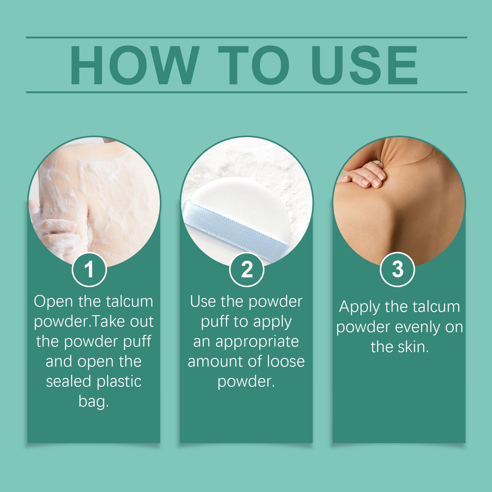 Ximonth Men's Care Body Powder Skin Care Sweat Absorption Breathable plaid Refreshing Mint Daily Care