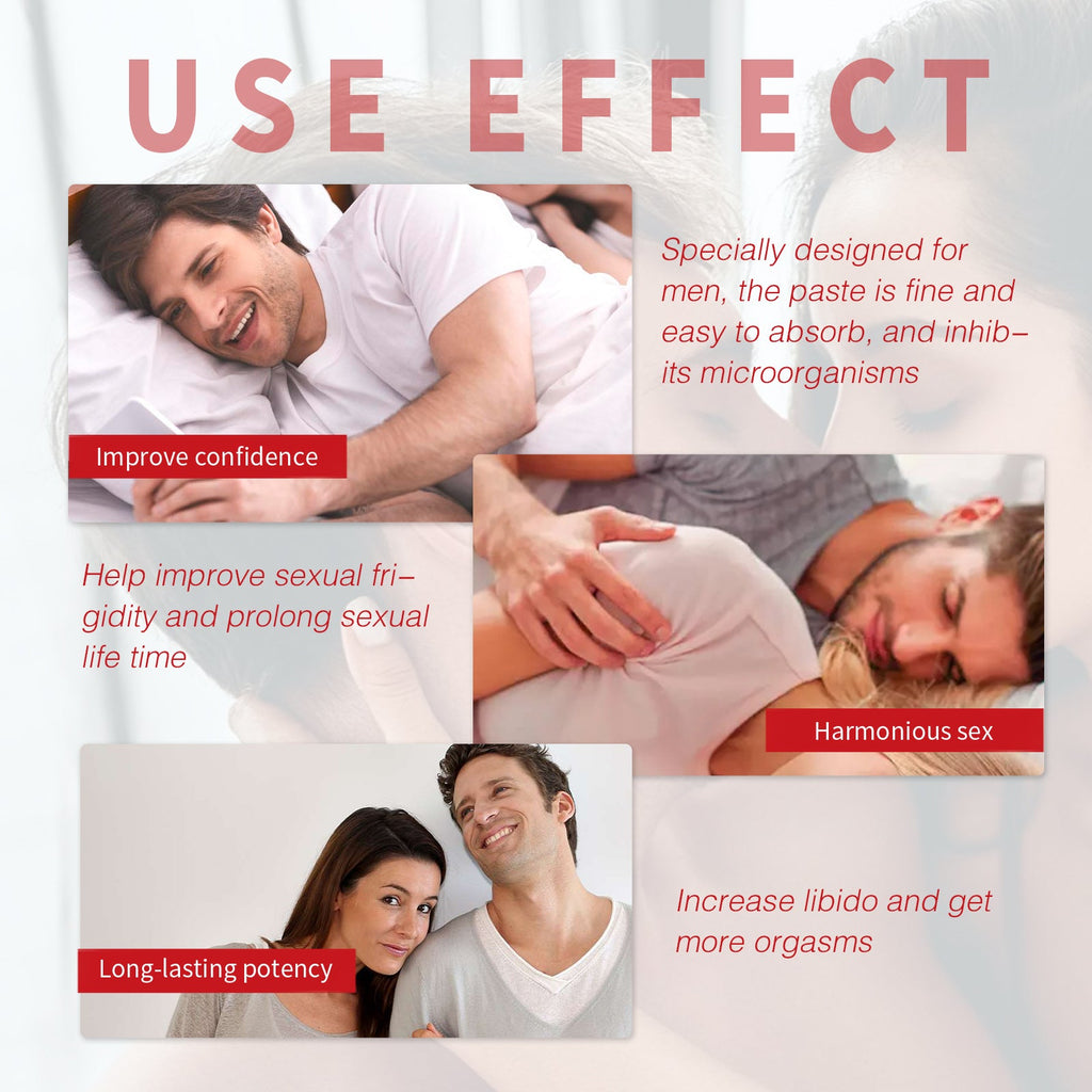 North Moon Men's Care Cream Men's Vitality and Strength Moisturizing Exercise Body Massage Care Cream