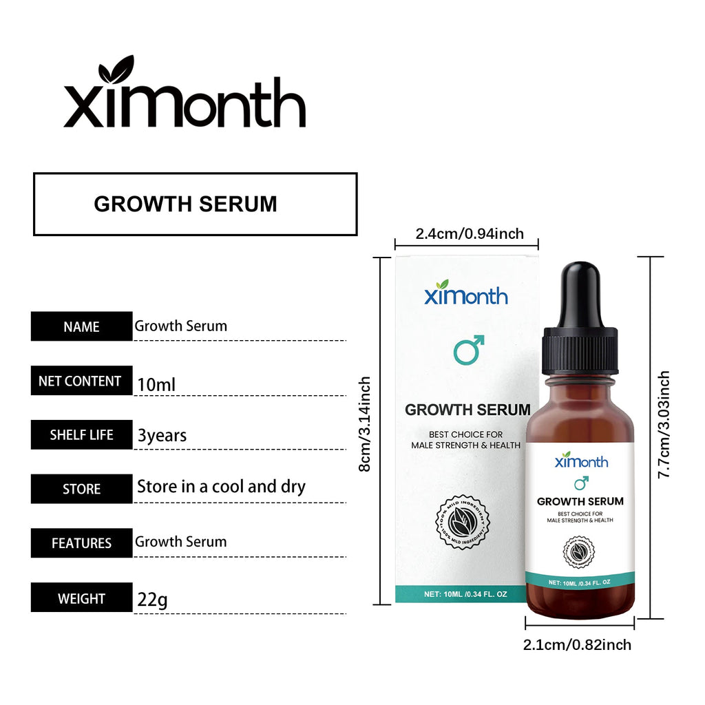 Ximonth Men's Care Essence Men's Body Massage Care Herbal Essence Moisturizing Body Care Essential Oil