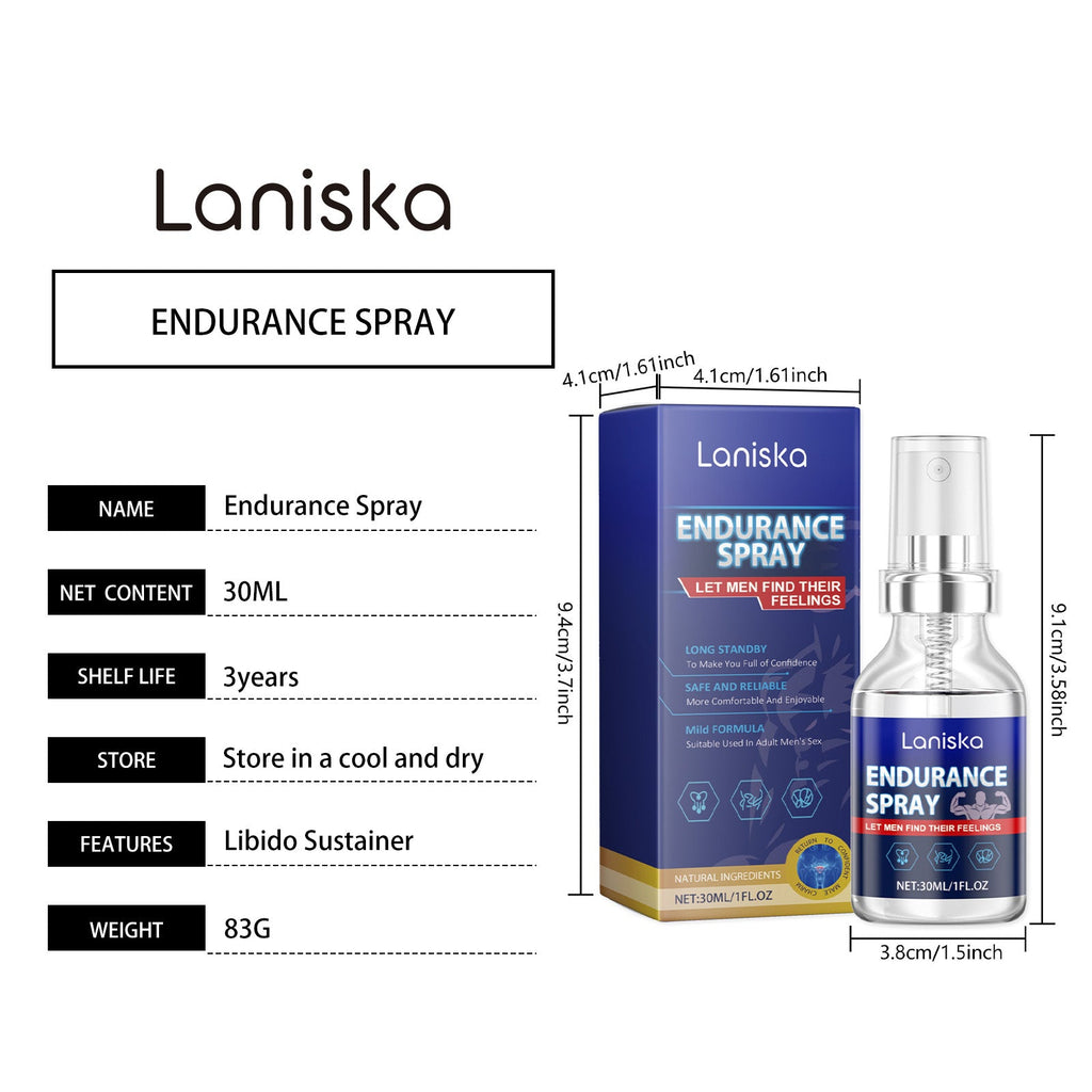 Laniska Men's Repair Spray Easy Care Men's Comfort Enhancing Body Spray