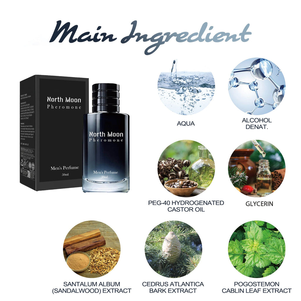 North Moon Men's Perfume Long-Lasting Light Perfume Fresh Niche Perfume Men's and Women's Emotional Atmosphere Date Perfume