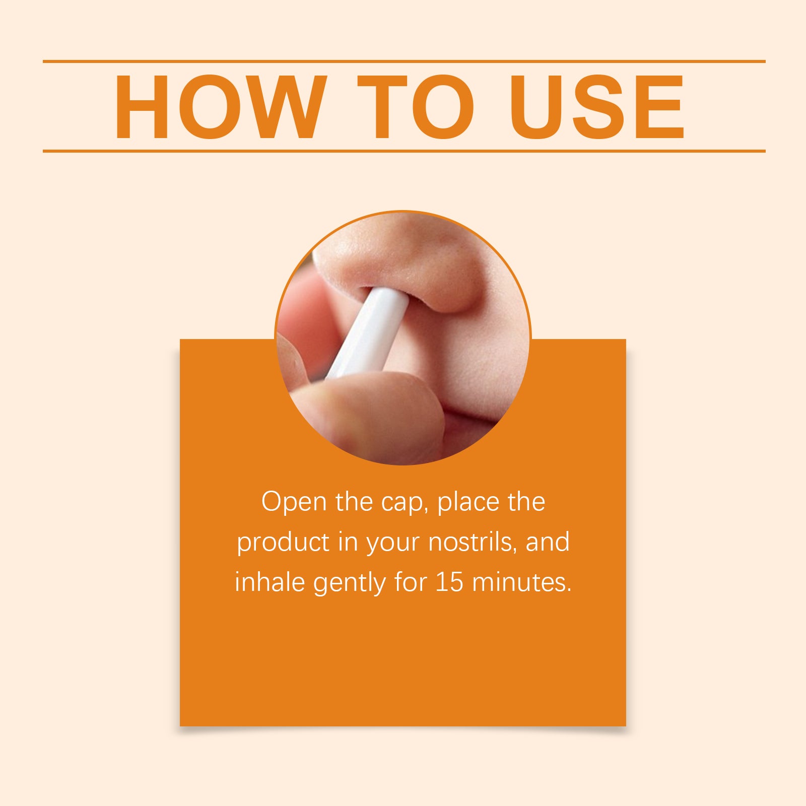 South Moon Men's Nasal Aspirator Relieves Nasal Congestion Itchy Nose Body Discomfort Enhances Vitality Portable Nasal Aspirator