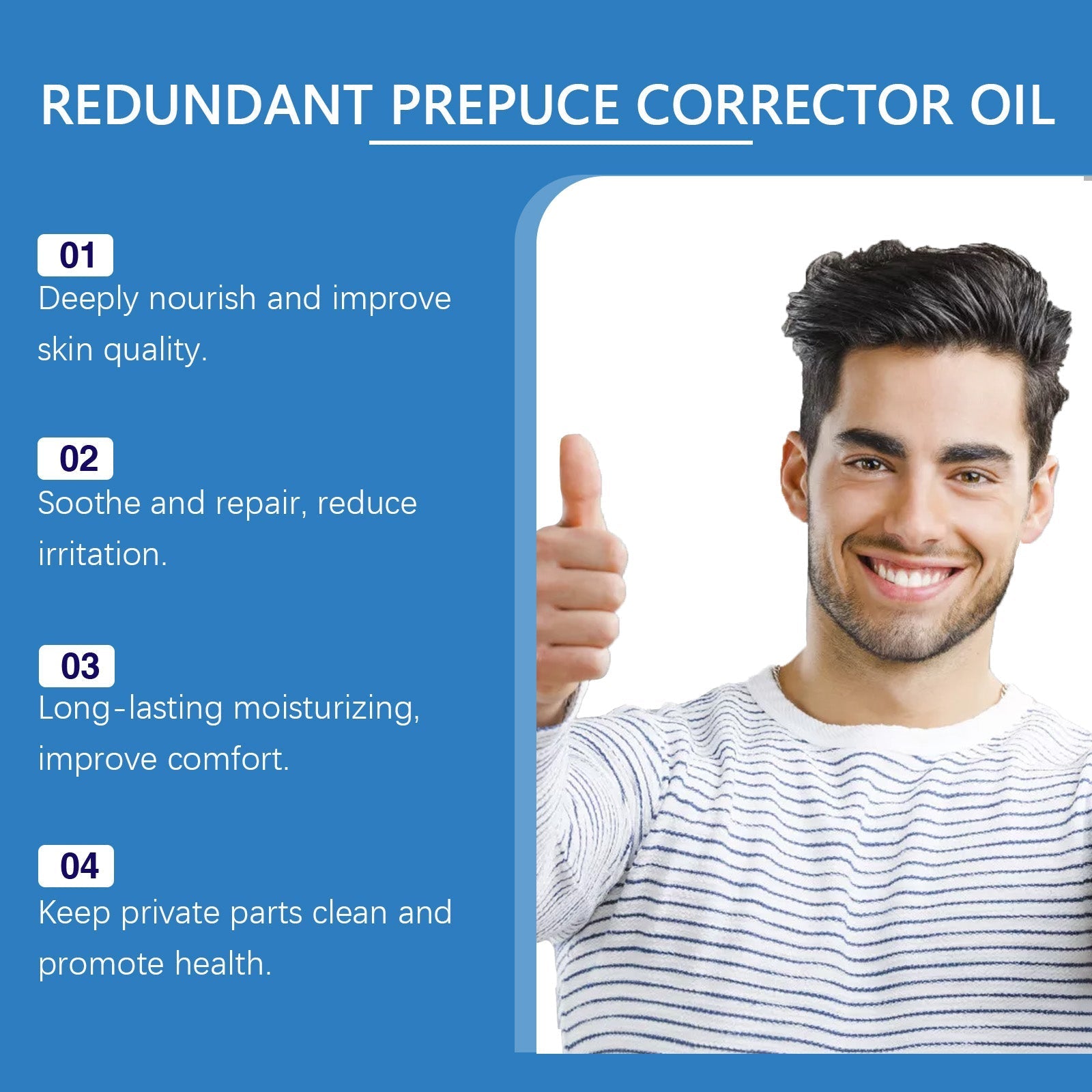 North Moon Men's Body Care Essential Oil Mild Ingredients Care Body Relief Discomfort Care Essential Oil