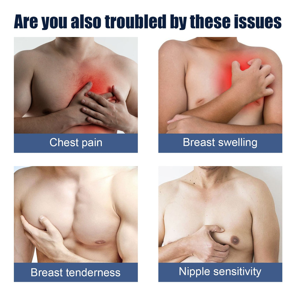 East moon Male Breast Firming Patch Men's Chest Skin Firming Anti-Sagging Chest Muscle Care Patch