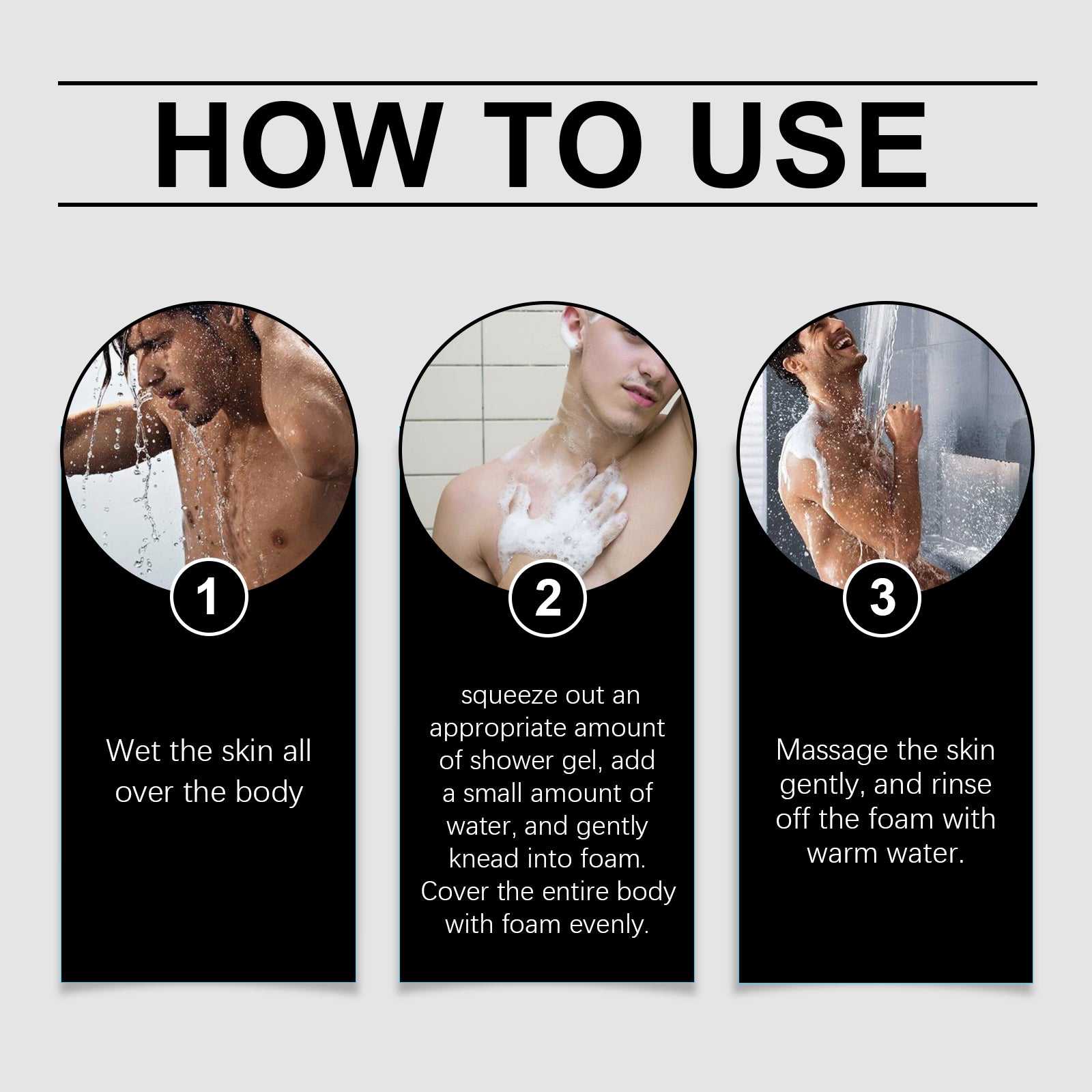 East Moon Men’s Moisturizing Body Wash – Hydrating & Refreshing Clean