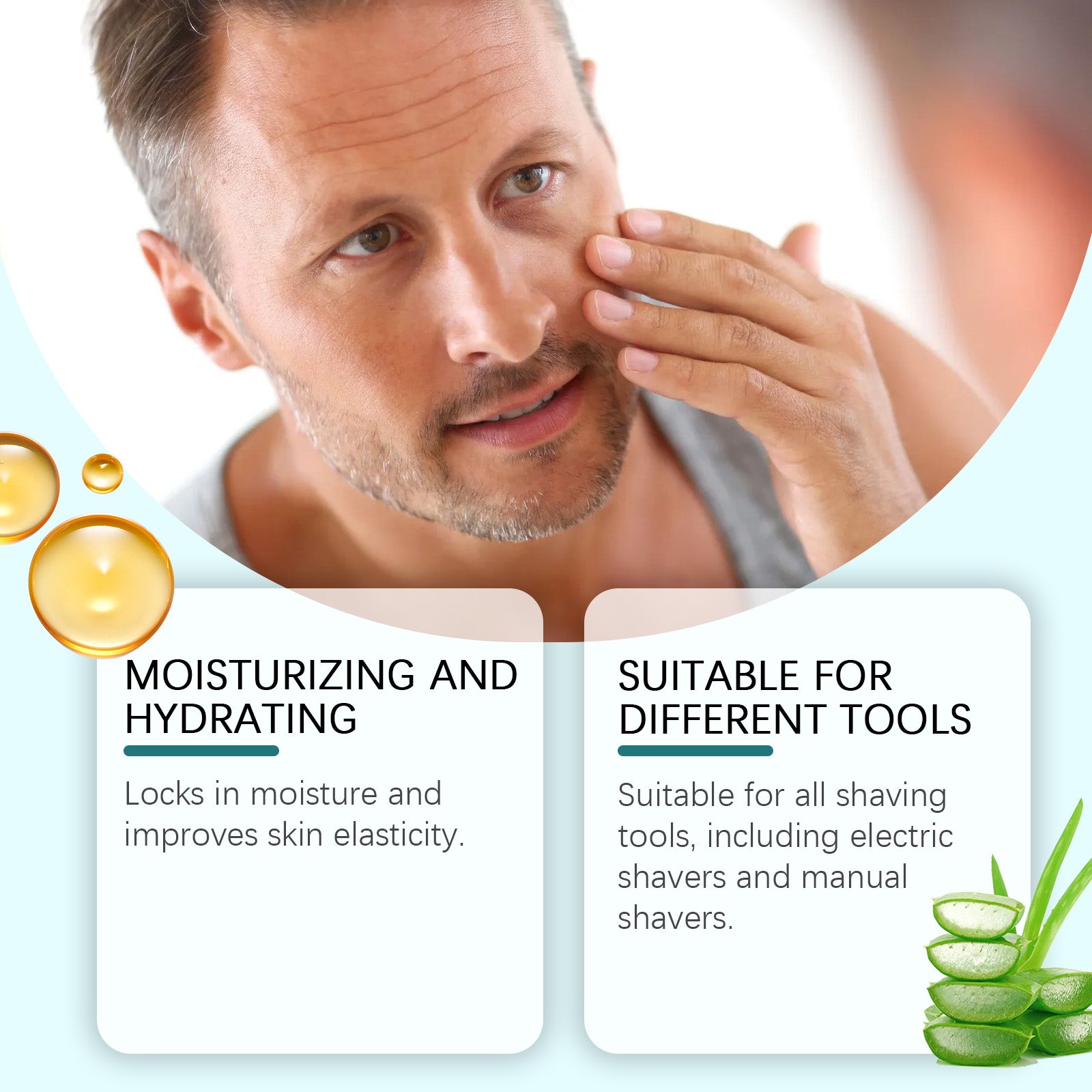 East Moon Men’s Shaving Mousse