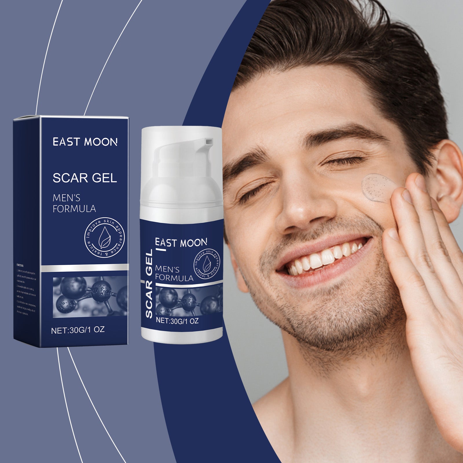 East Moon Men’s Skin Care Gel