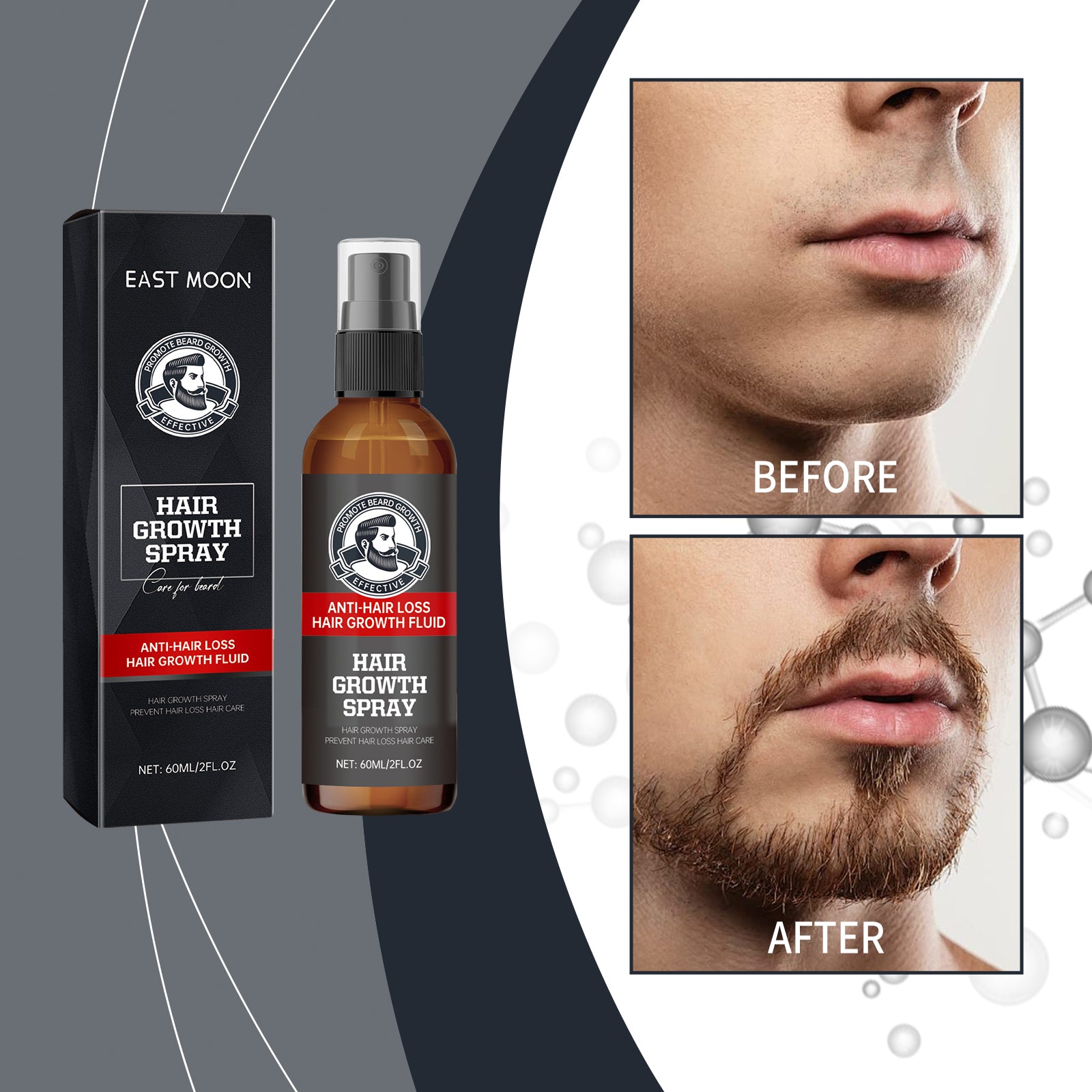 East Moon Men’s Beard Care Spray