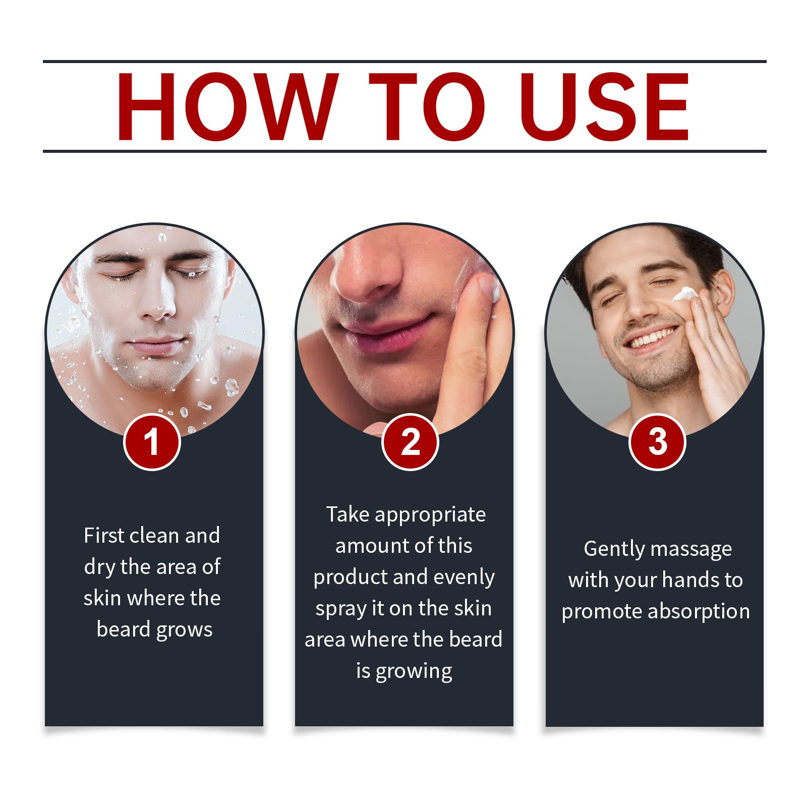 East Moon Men’s Beard Care Spray