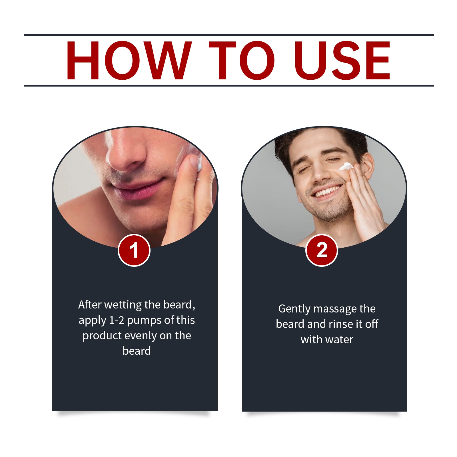 East Moon Men’s Beard Cleansing Mousse