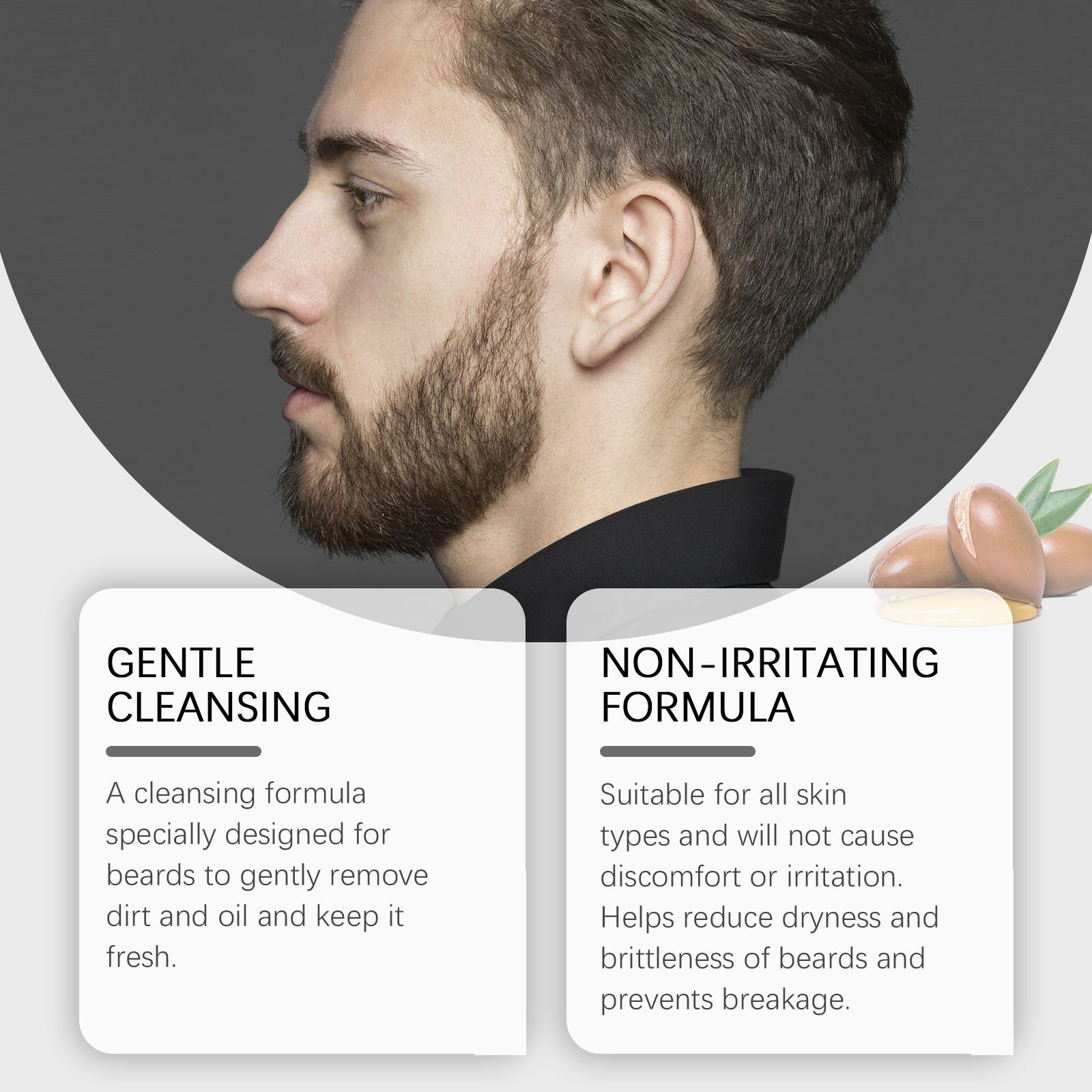 East Moon Men’s Beard Shampoo