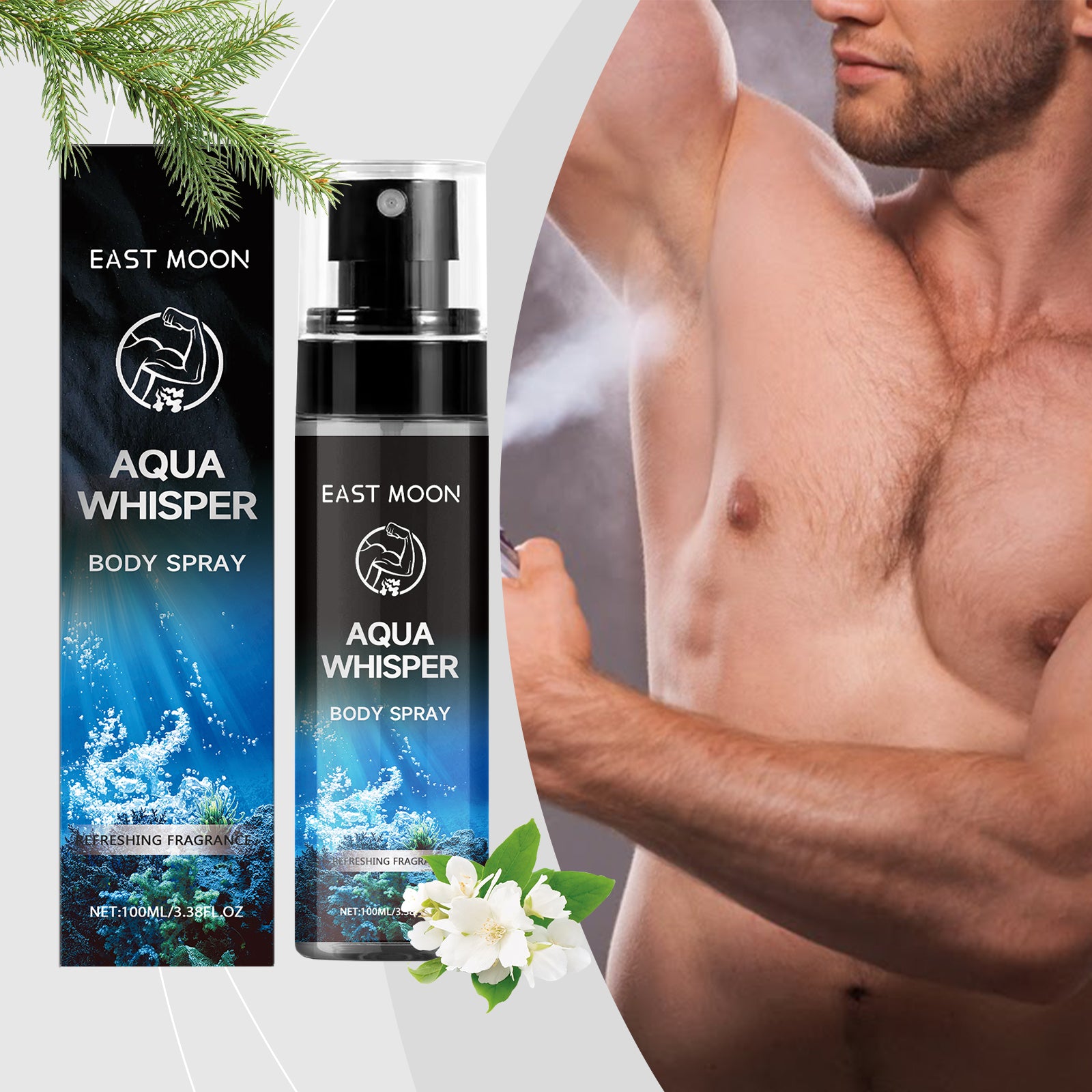 East Moon Men’s Body Refresh Spray
