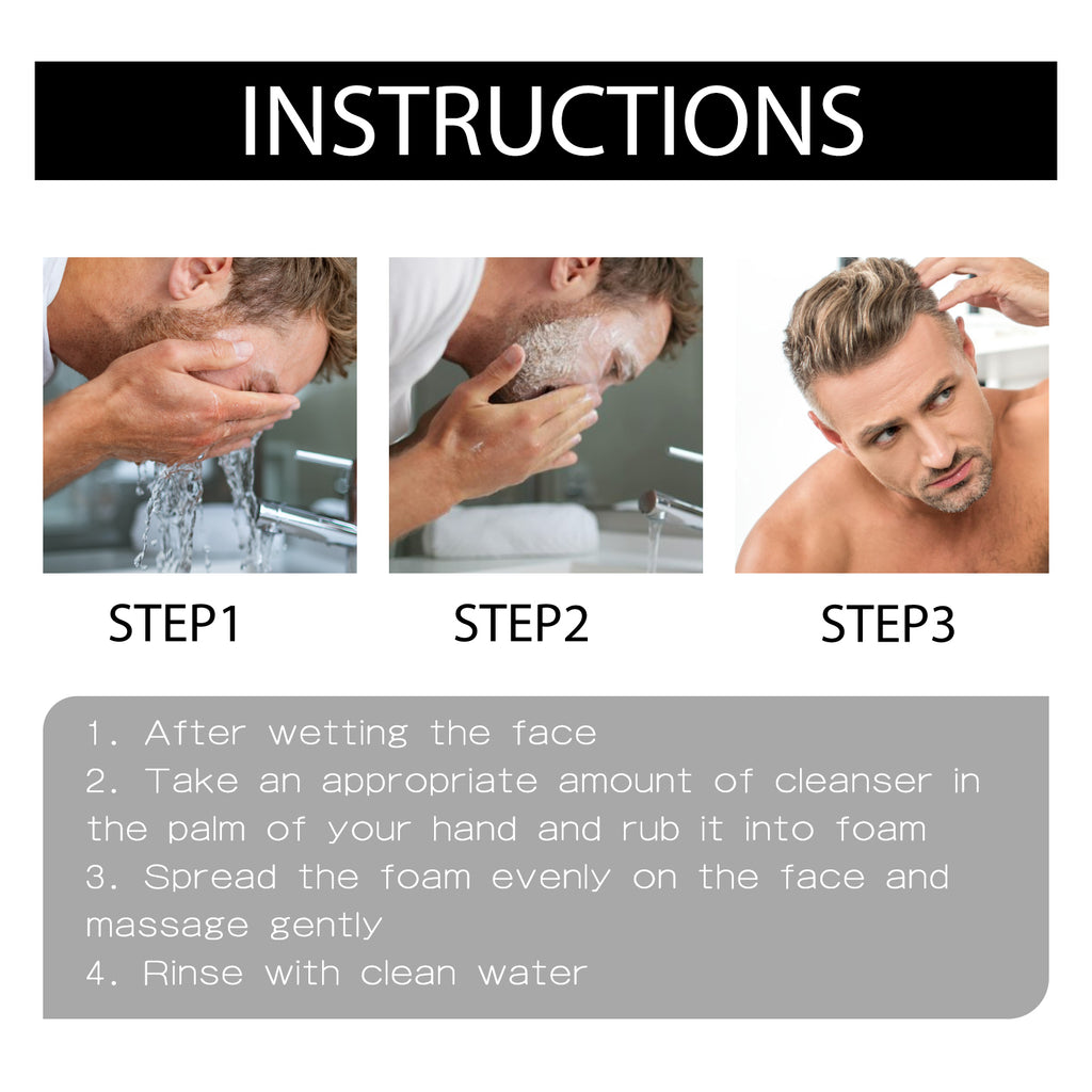 East Moon Men’s Amino Acid Face Wash