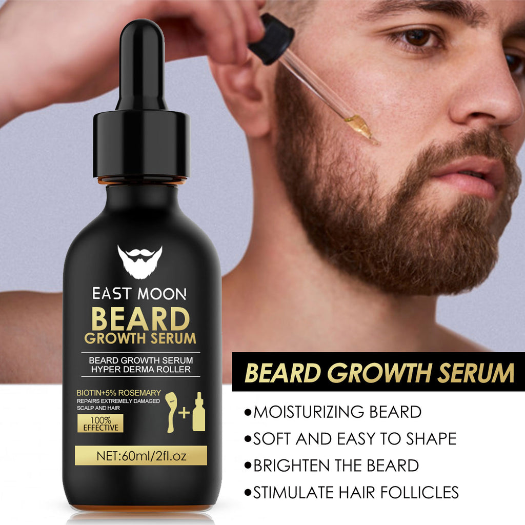 East Moon Beard Growth Serum Kit