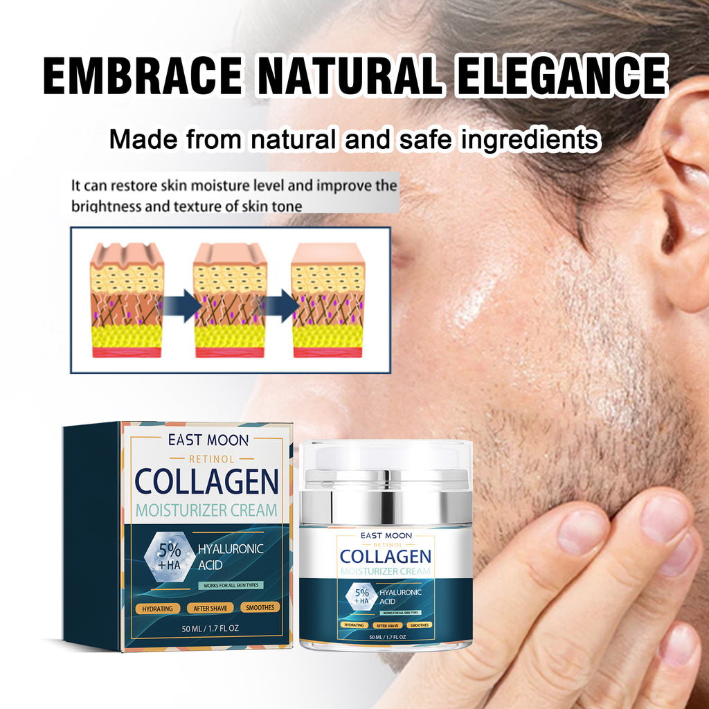 East Moon Collagen Moisturizer – Men’s Face Cream